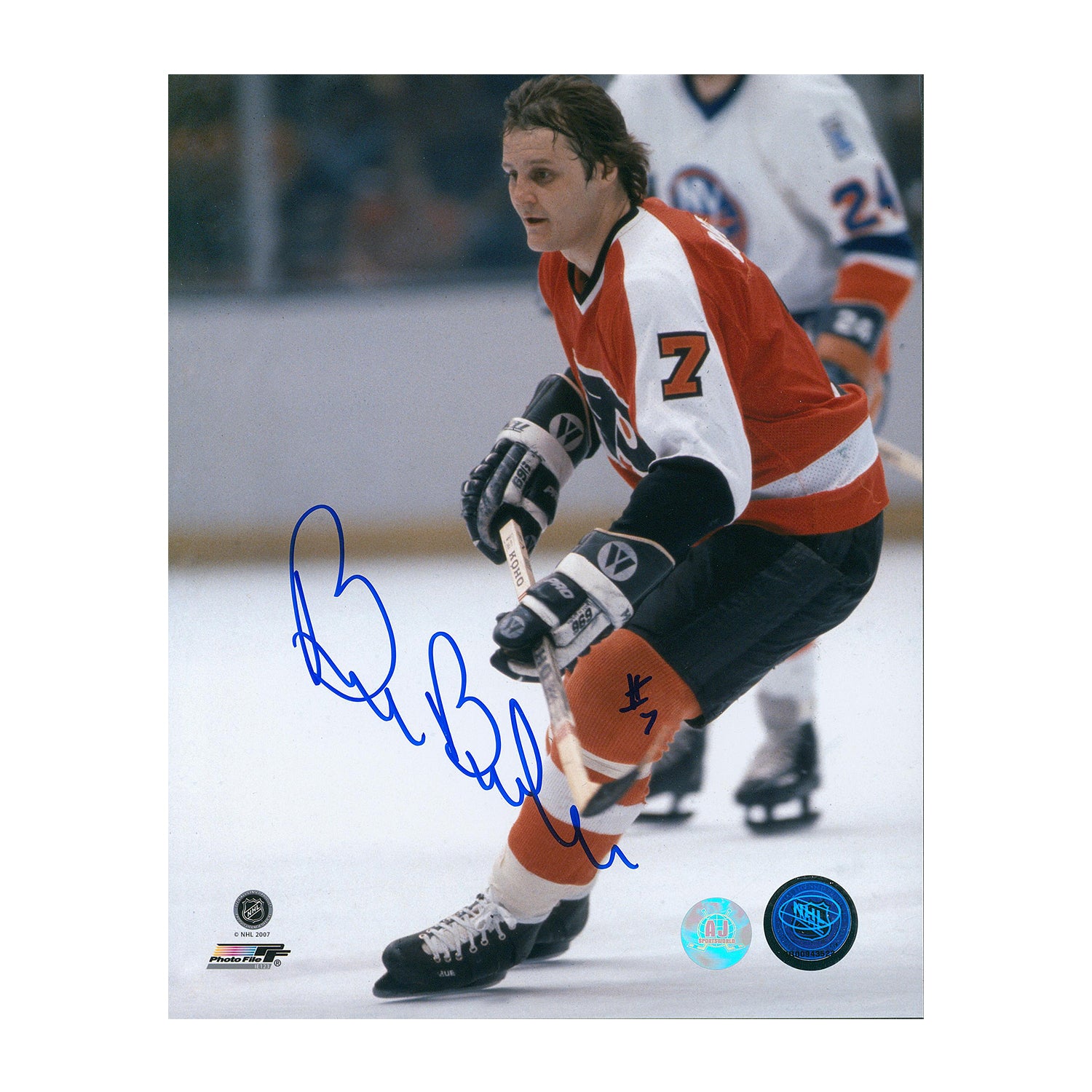 AJ Sports | Bill Barber Autographed Philadelphia Flyers 8x10 Photo