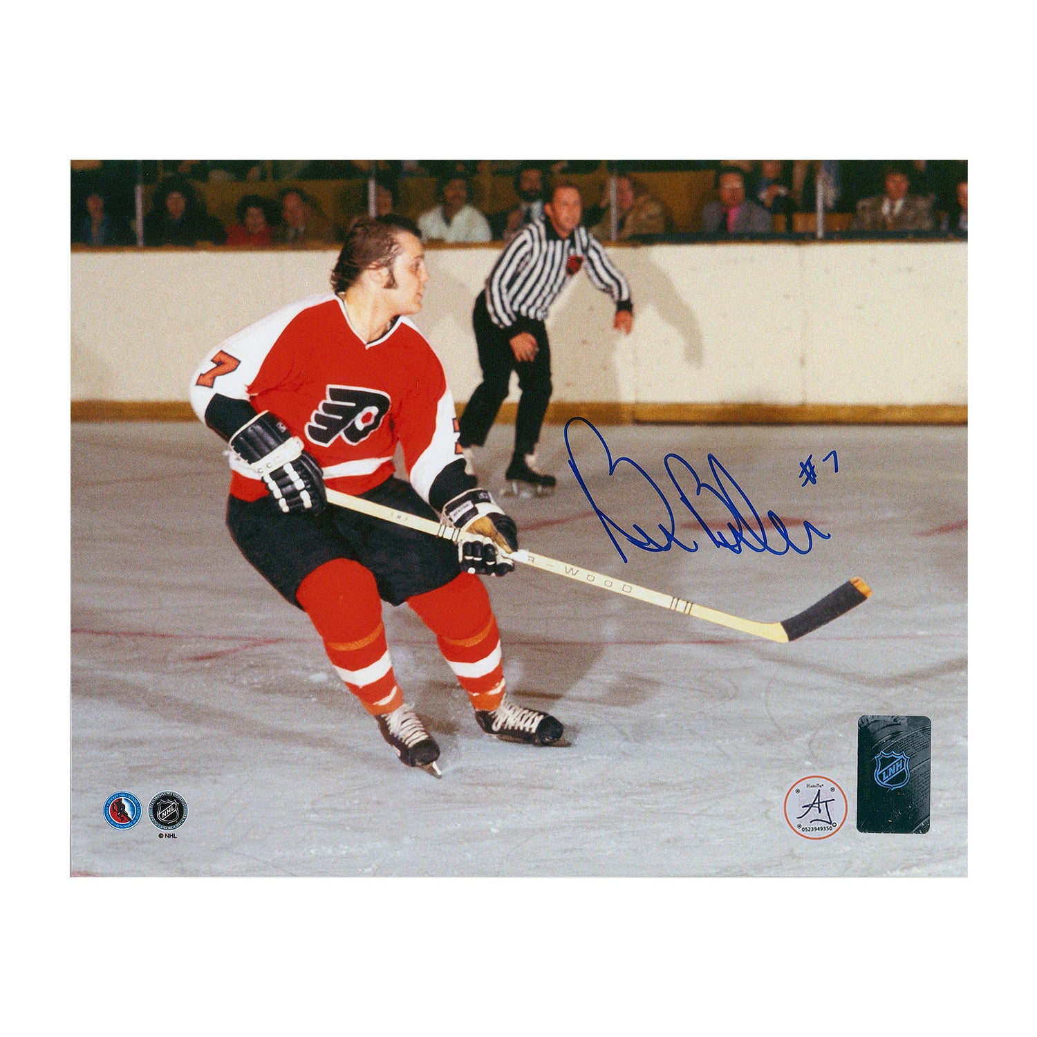 AJ Sports | Bill Barber Autographed Philadelphia Flyers Game Action 8x10 Photo