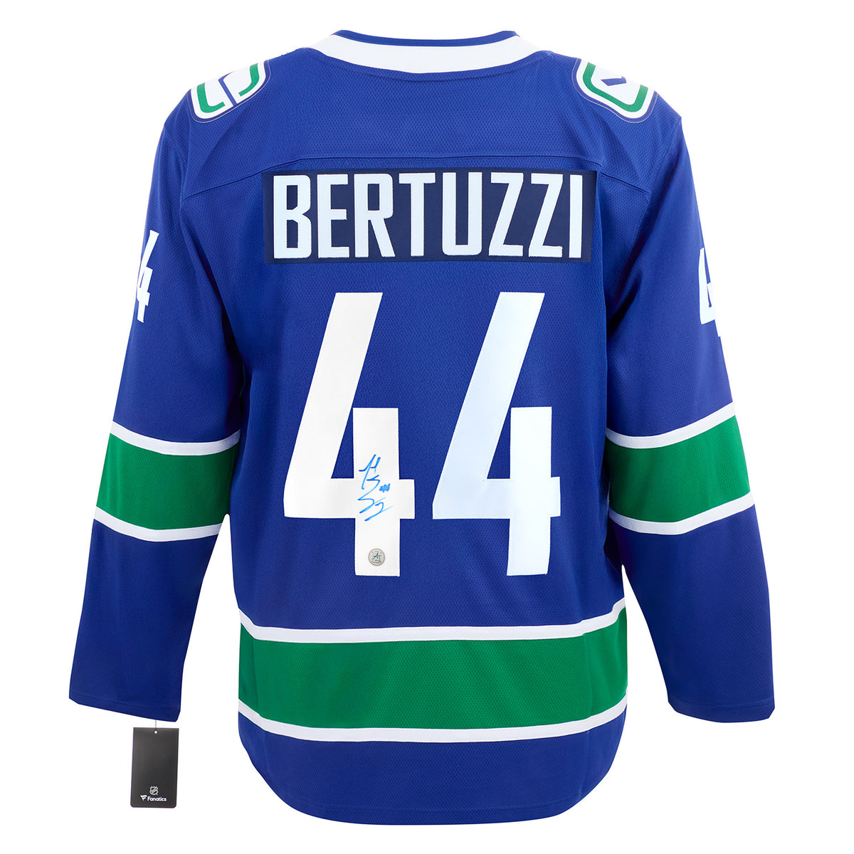 AJ Sports Todd Bertuzzi Autographed Vancouver Canucks Fanatics