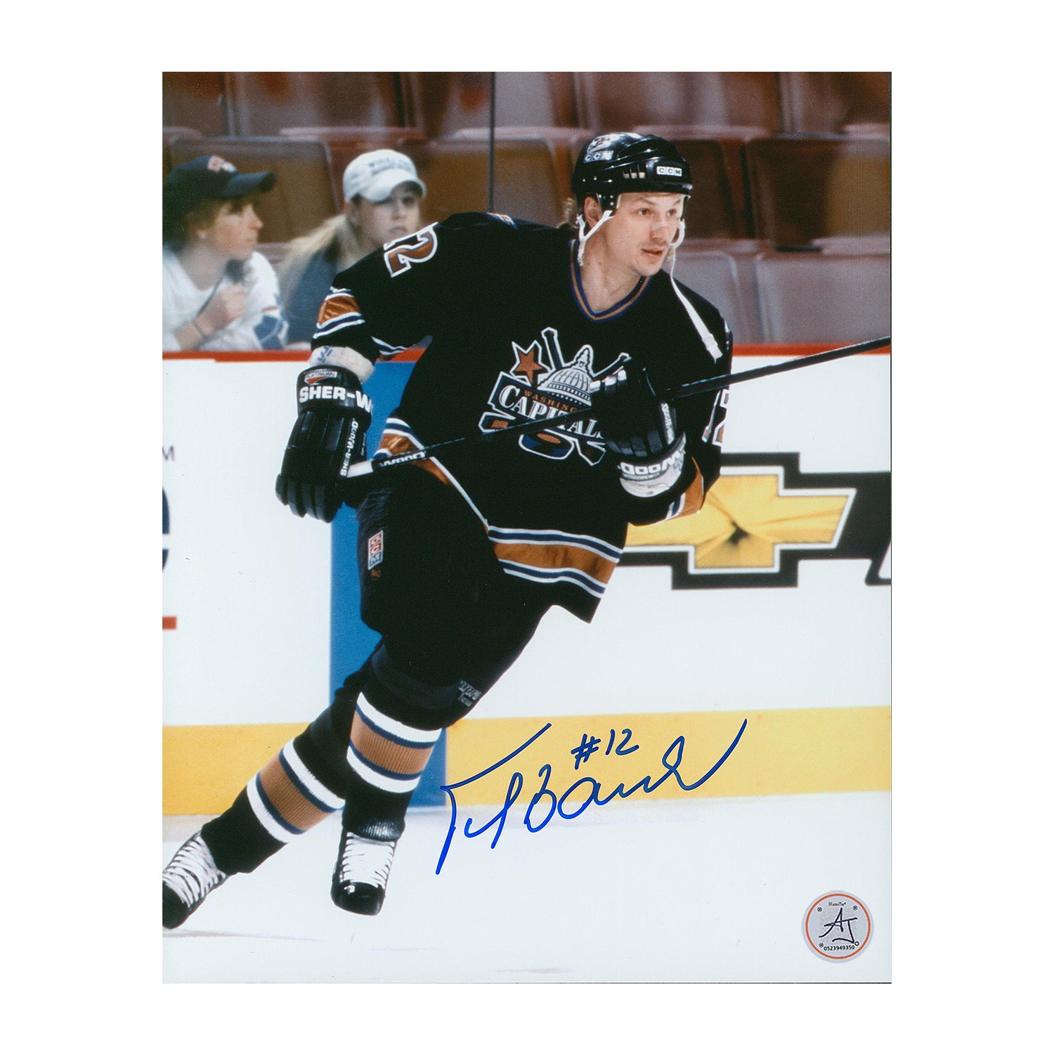 AJ Sports | Peter Bondra Autographed Washington Capitals Hockey 8x10 Photo