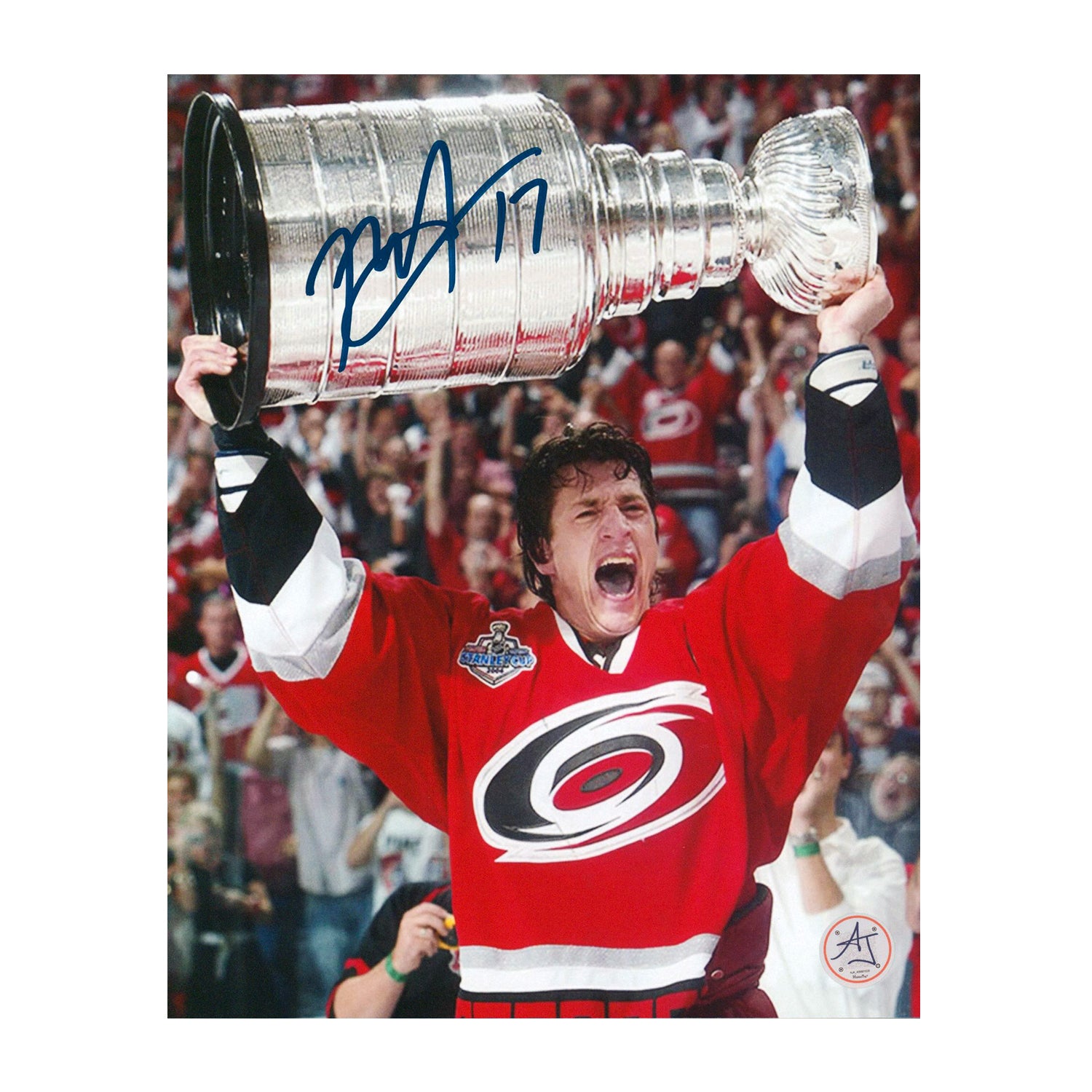 AJ Sports | Rod Brind'Amour Signed Carolina Hurricanes 2006 Stanley Cup 8x10 Photo