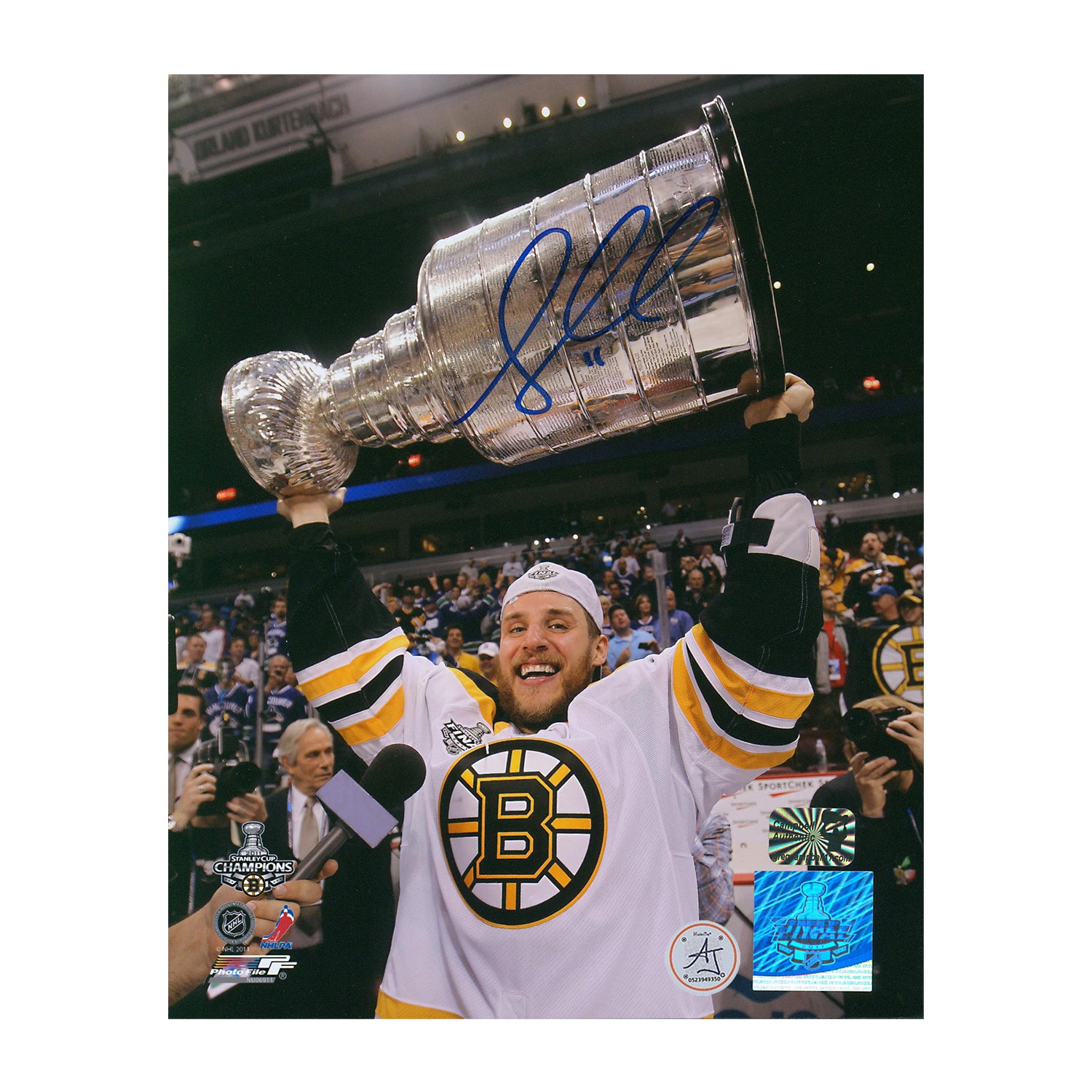 AJ Sports | Greg Campbell Autographed Boston Bruins 8x10 Photo