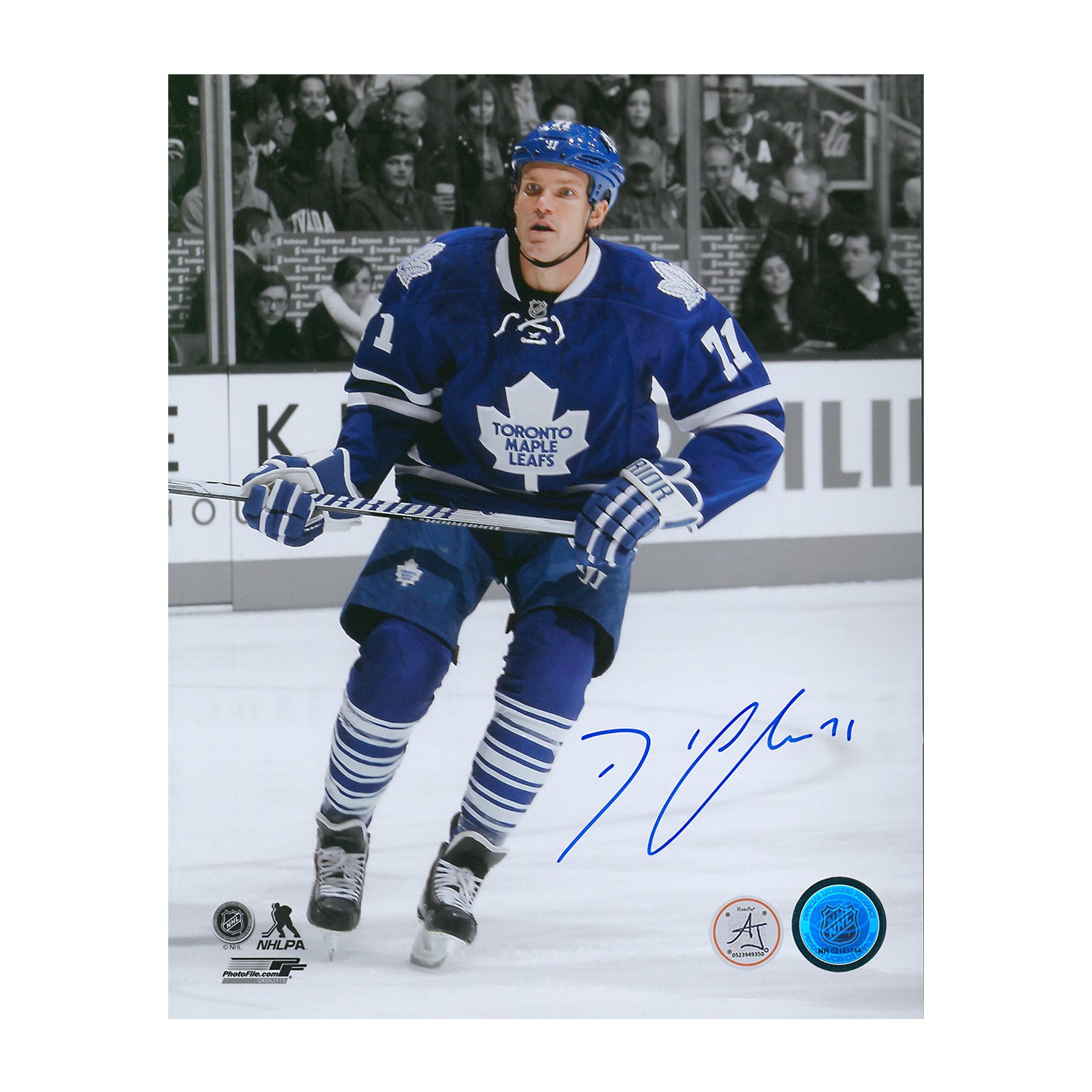 AJ Sports | David Clarkson Signature Toronto Maple Leafs 8x10 Photo