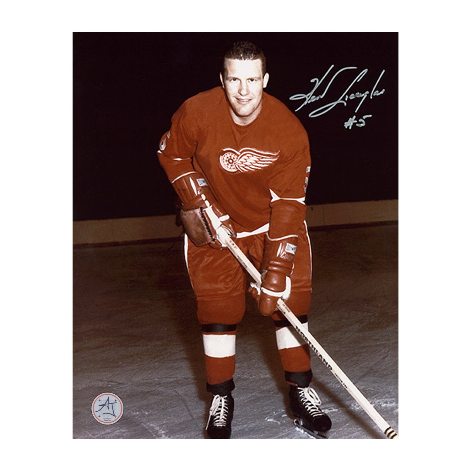 AJ Sports | Kent Douglas Autographed Detroit Red Wings 8x10 Photo