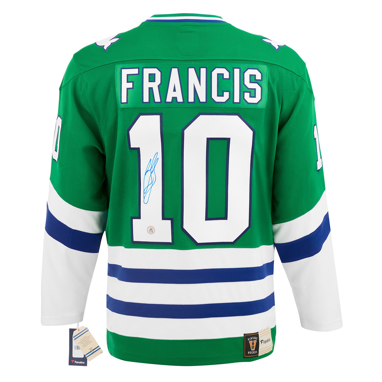スポーツ選手 THE warroar Plus autograph AJ Sports | Ron Francis Signed Hartford Whalers Throwback