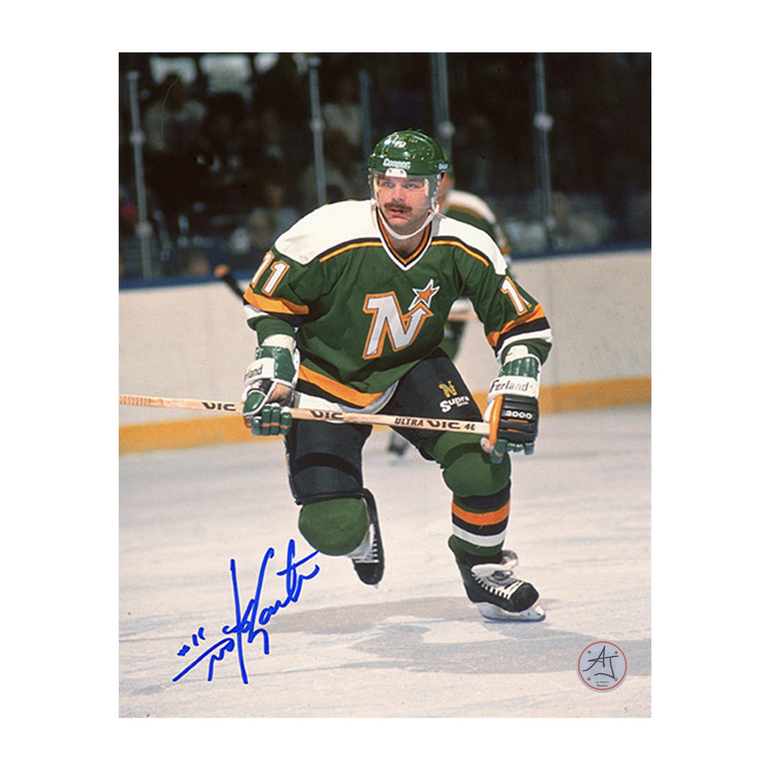 AJ Sports | Mike Gartner Autographed Minnesota North Stars 8x10 Photo