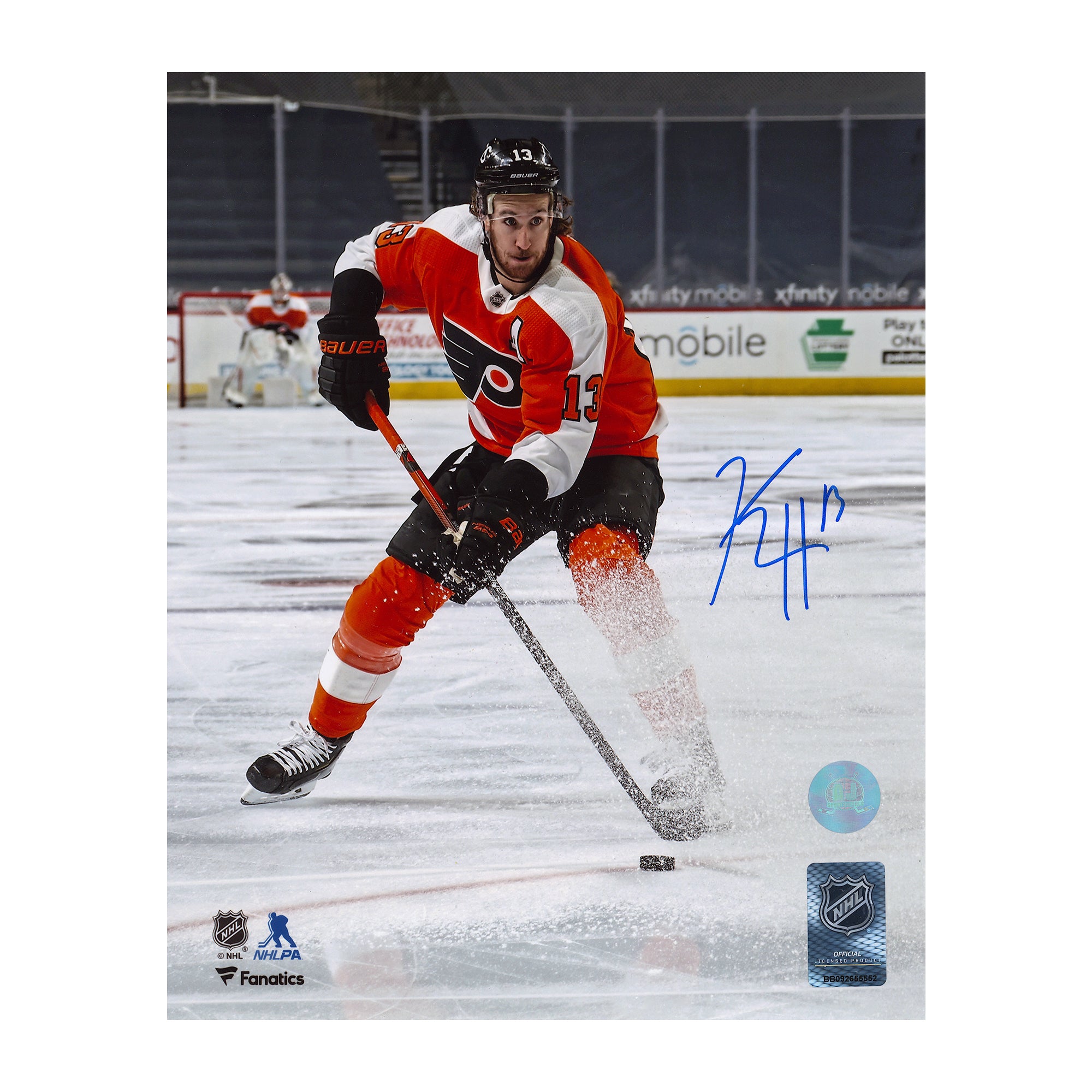 AJ Sports | Kevin Hayes Autographed Philadelphia Flyers 8x10 Photo