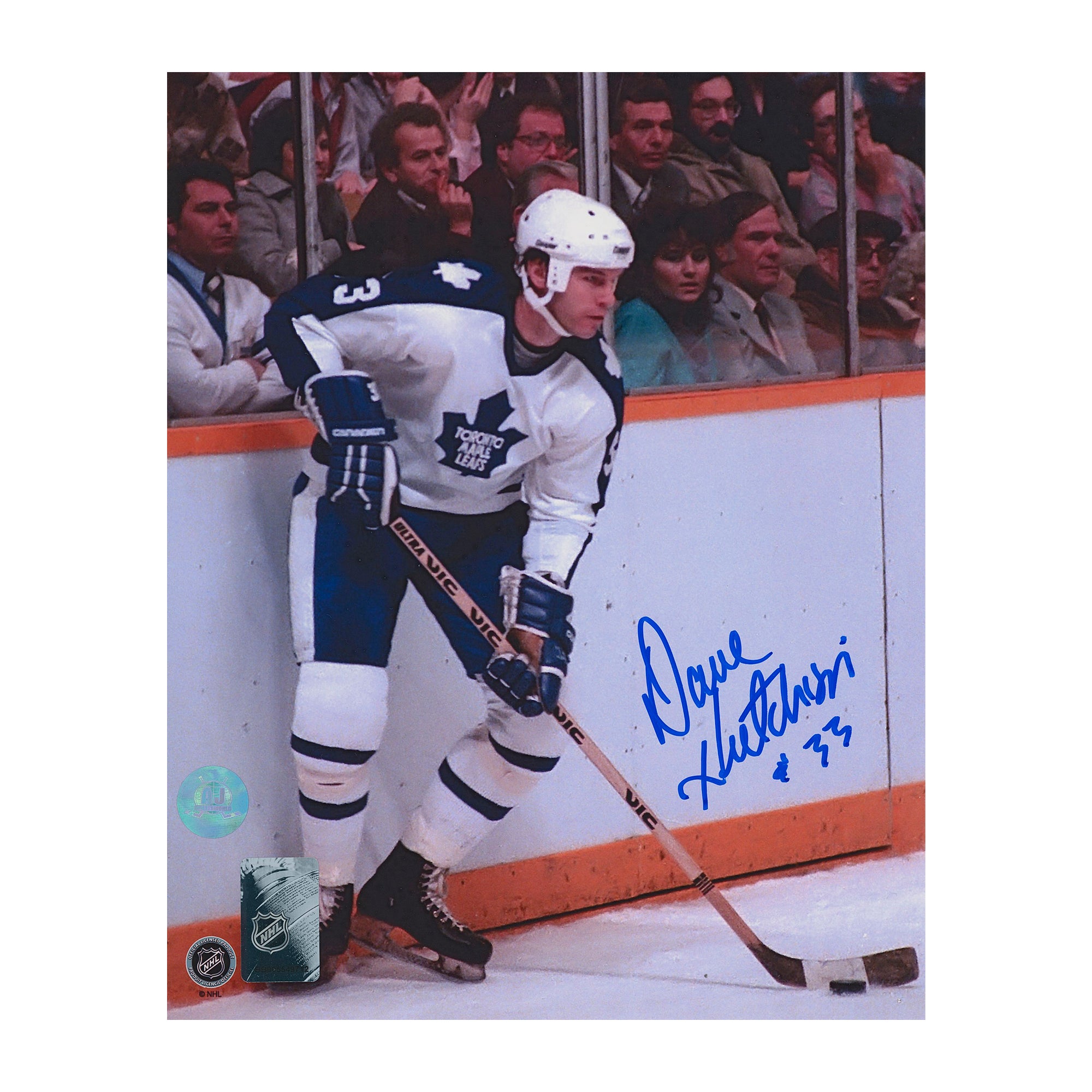 AJ Sports | Dave Hutchison Autographed Toronto Maple Leafs Hockey