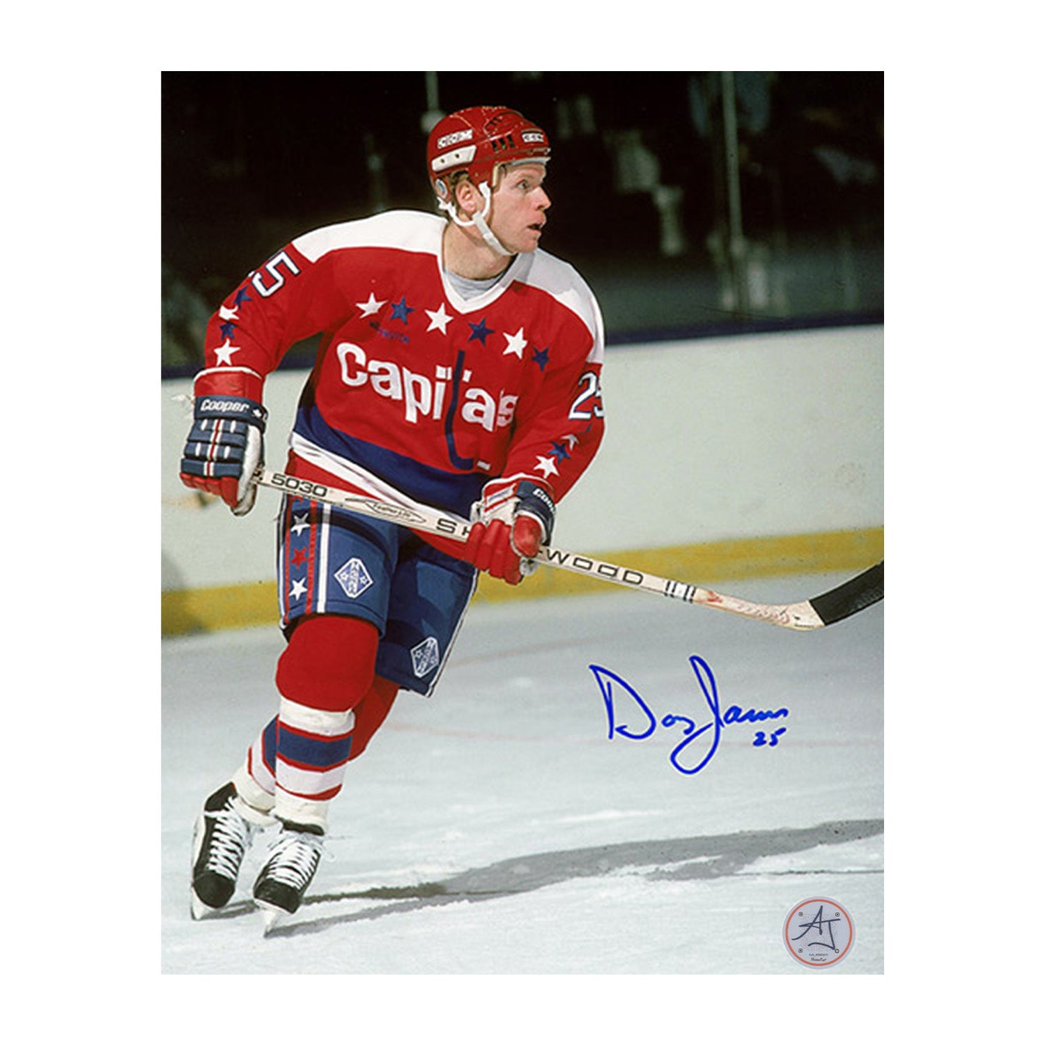 AJ Sports | Doug Jarvis Autographed Washington Capitals 8x10 Photo