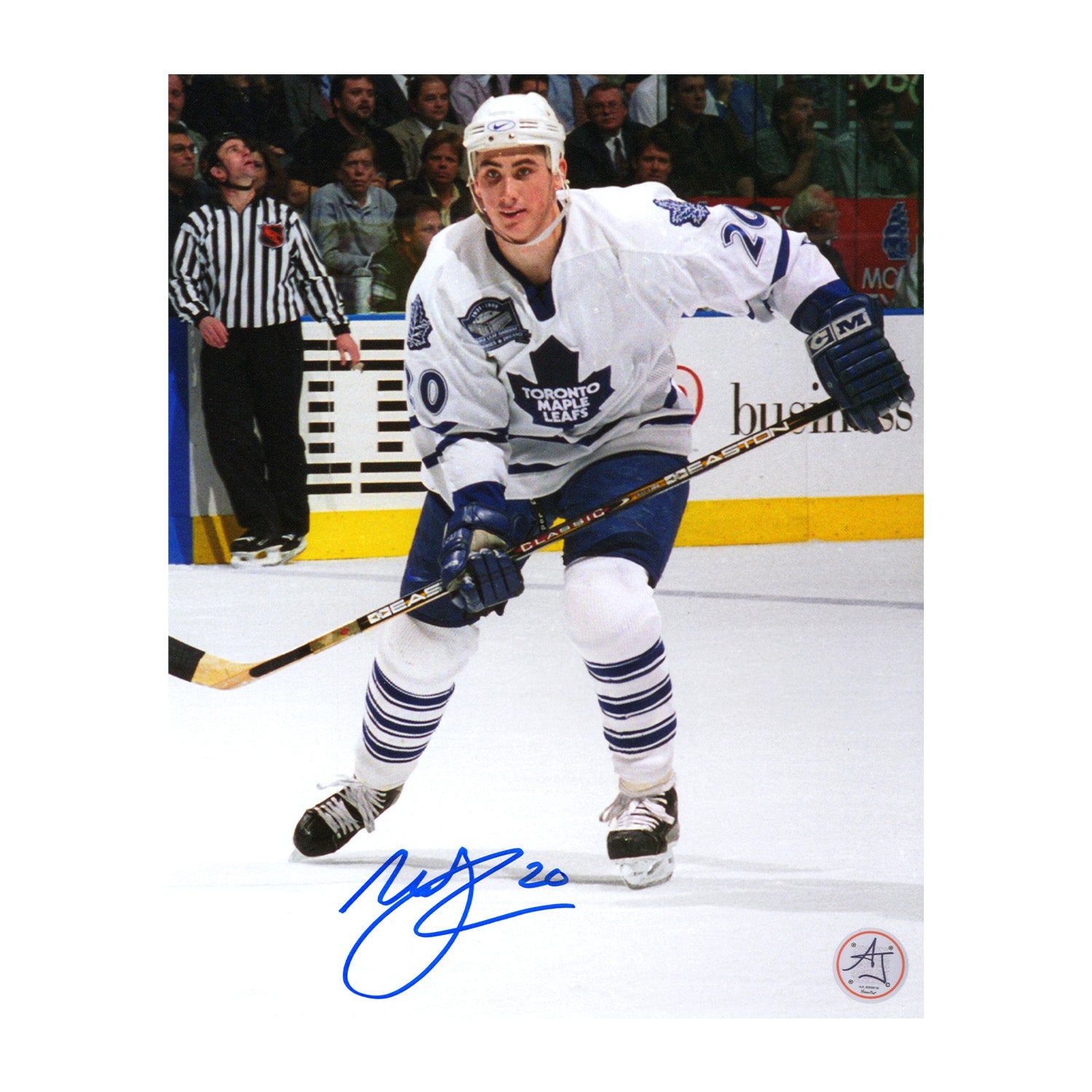 AJ Sports | Mike Johnson Autographed Toronto Maple Leafs Hockey 8x10 Photo