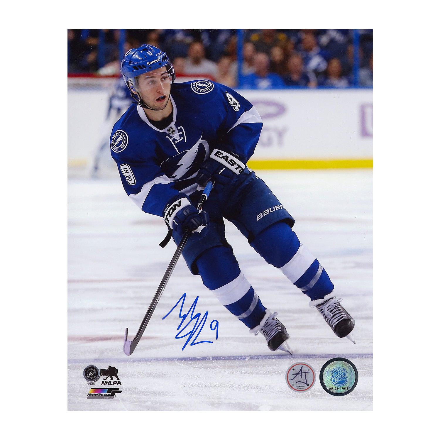 AJ Sports | Tyler Johnson Signed Tampa Bay Lightning 8x10 Photo