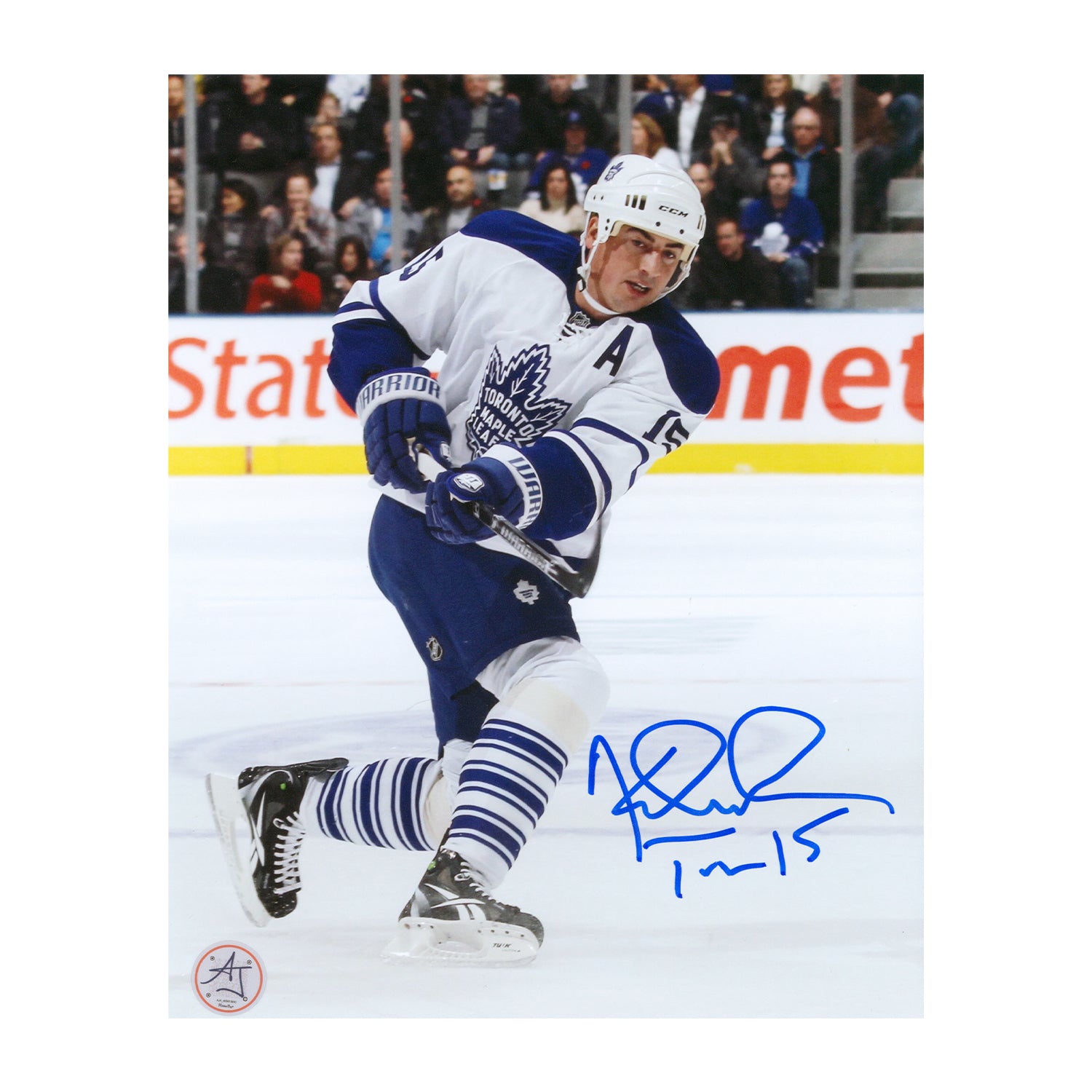 AJ Sports | Tomas Kaberle Autographed Toronto Maple Leafs Slapshot 8x10 Photo