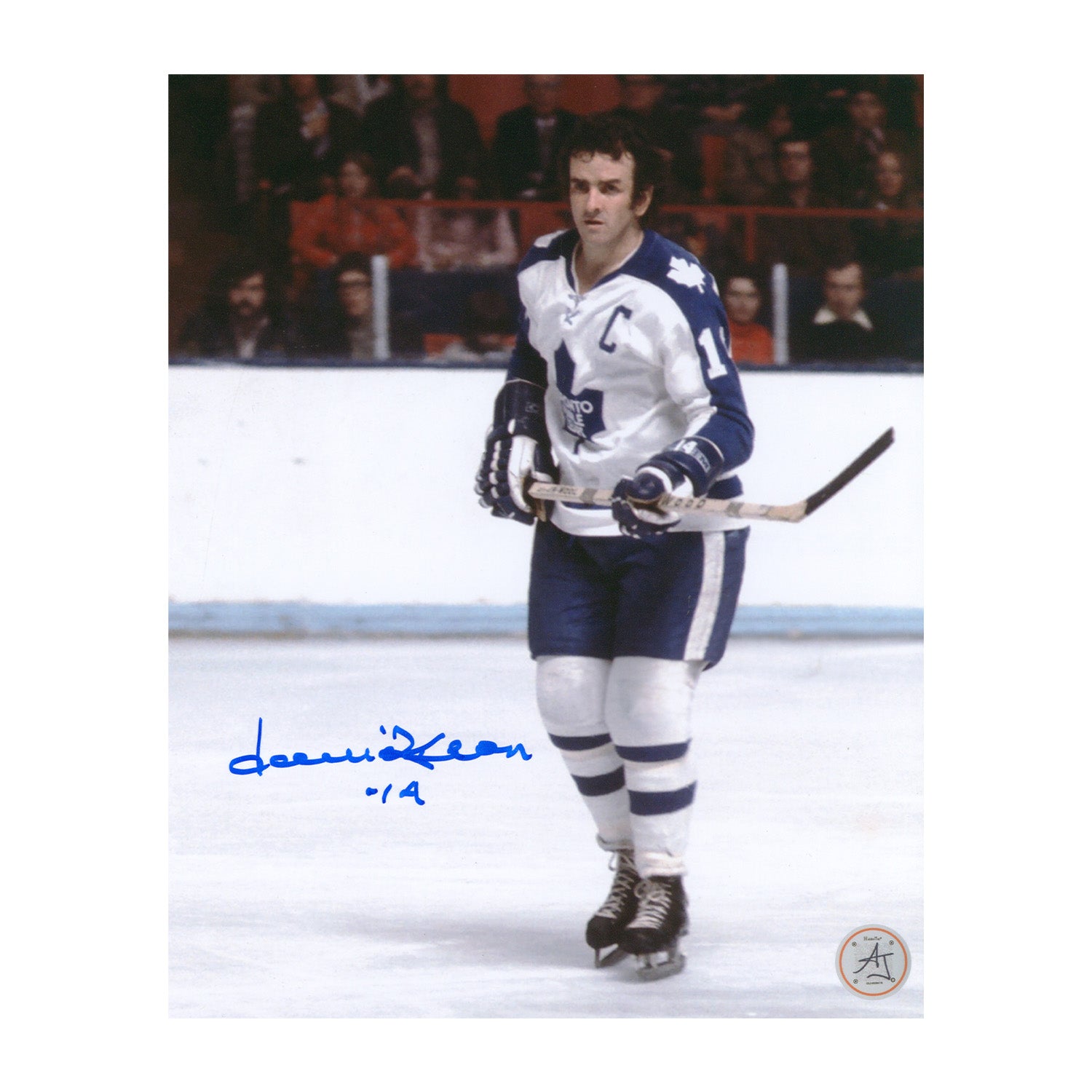 AJ Sports | Dave Keon Autographed Toronto Maple Leafs Home Ice 8x10 Photo