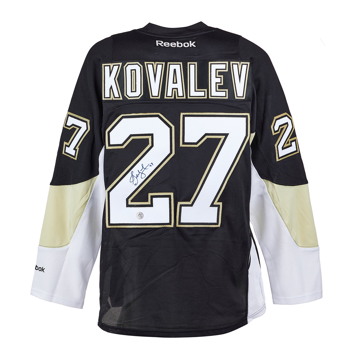 AJ Sports | Alexei Kovalev Signed Pittsburgh Penguins Vintage 