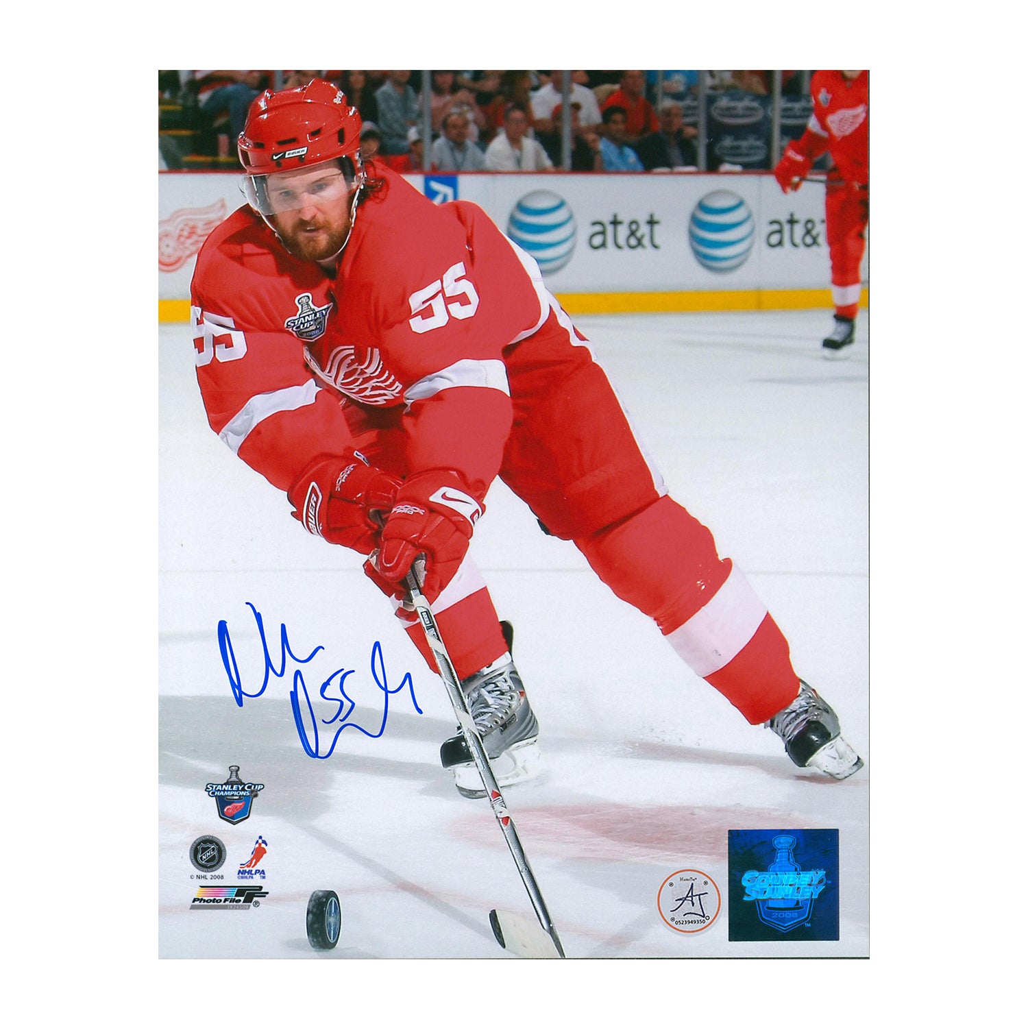 AJ Sports | Niklas Kronwall Autographed Detroit Red Wings 8x10 Photo
