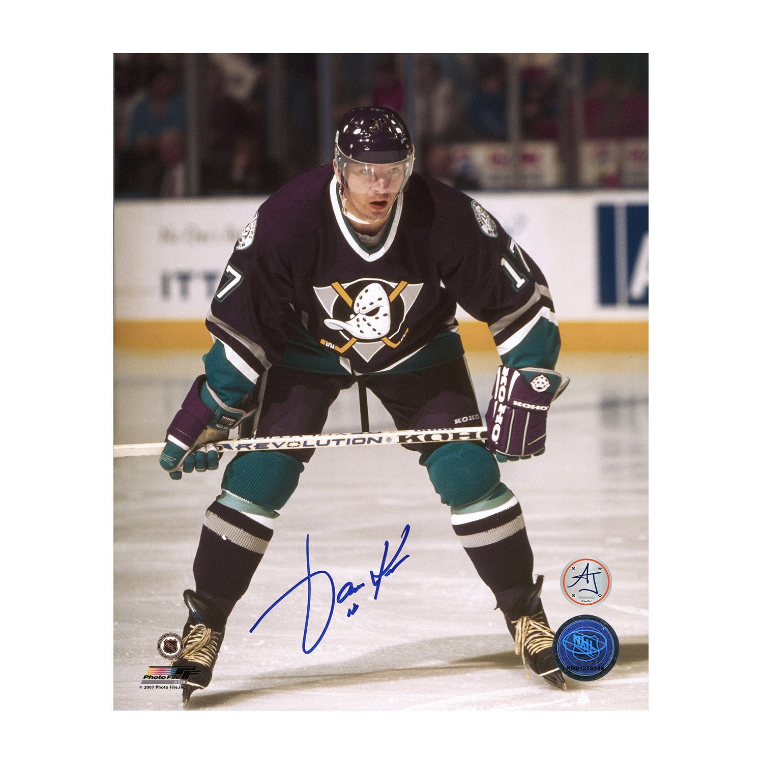 AJ Sports | Jari Kurri Autographed Anaheim Ducks Hockey 8x10 Photo