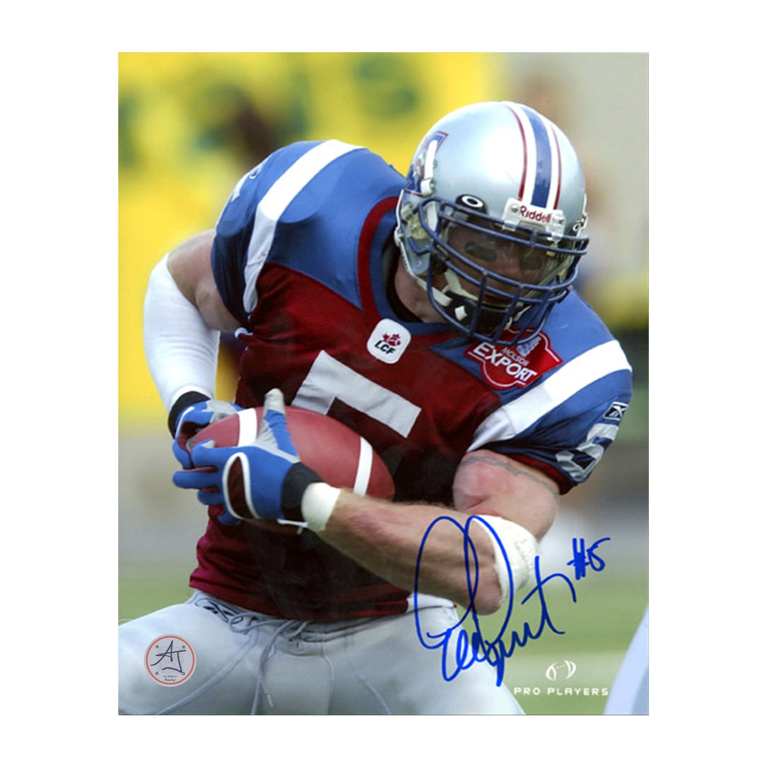 AJ Sports | Eric Lapointe Autographed Montreal Alouettes 8x10 Photo