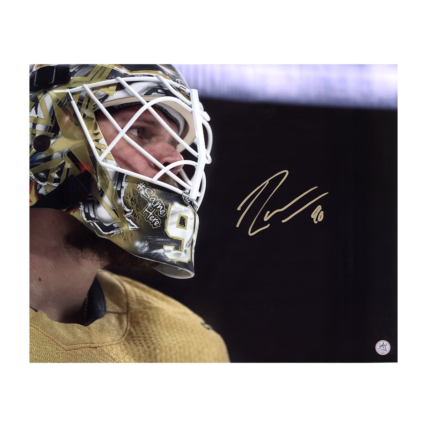 AJ Sports | Robin Lehner Autographed Vegas Golden Knights Goalie
