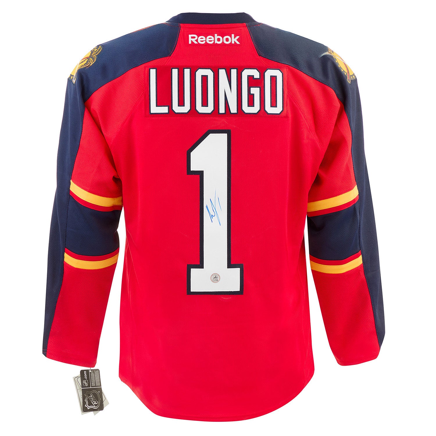 AJ Sports | Roberto Luongo Signed Florida Panthers Vintage Reebok