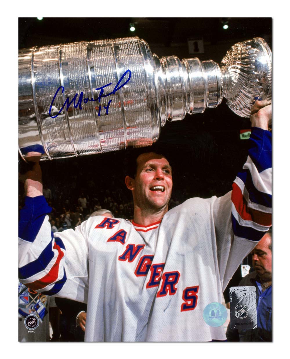 AJ Sports | Craig MacTavish Autographed New York Rangers 8x10 Photo