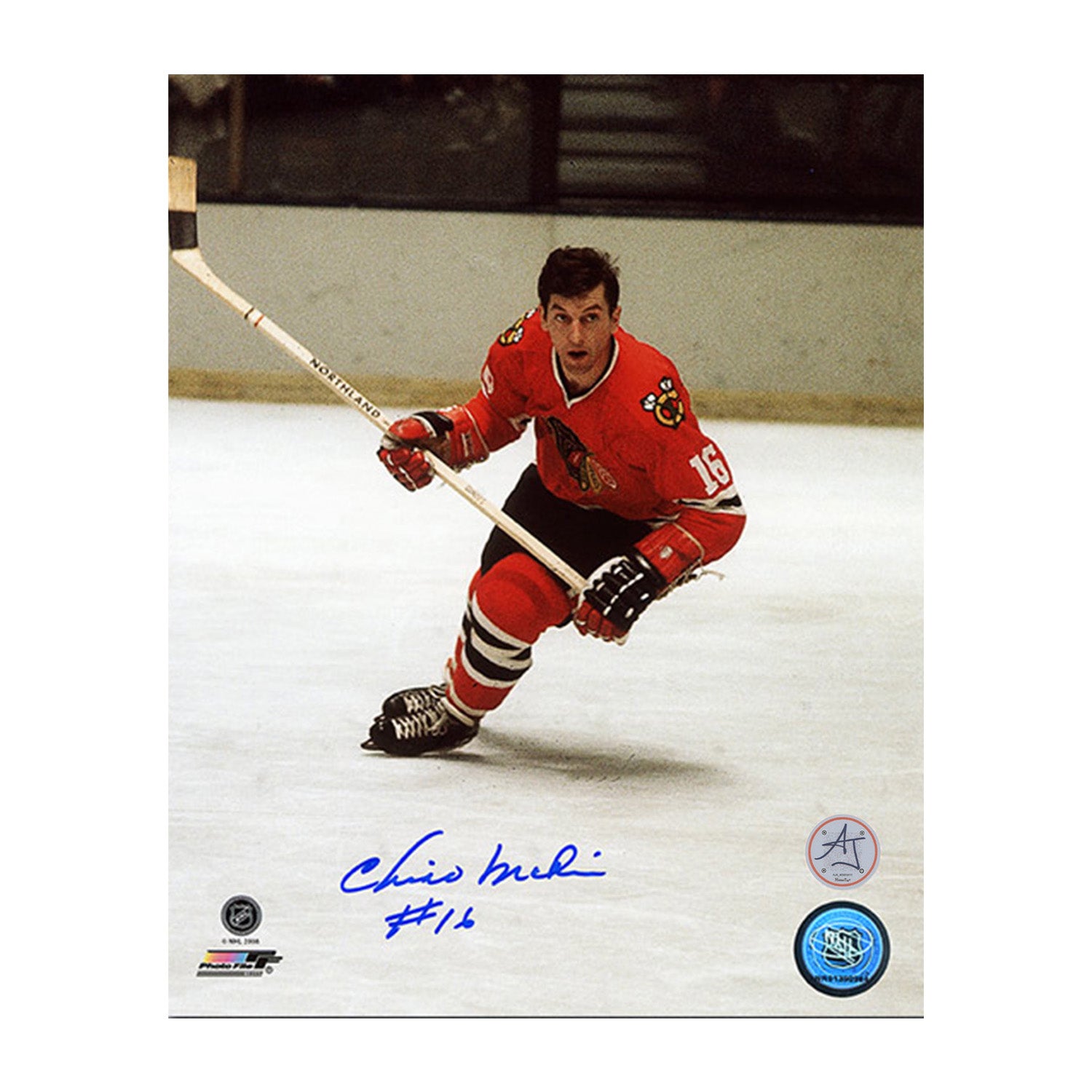AJ Sports | Chico Maki Autographed Chicago Blackhawks 8x10 Photo