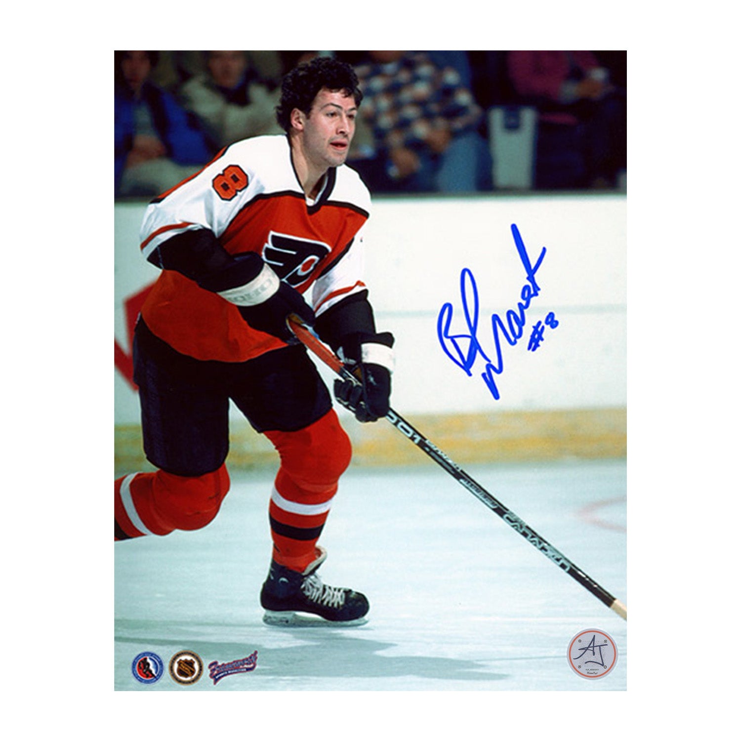 AJ Sports | Brad Marsh Autographed Philadelphia Flyers 8x10 Photo