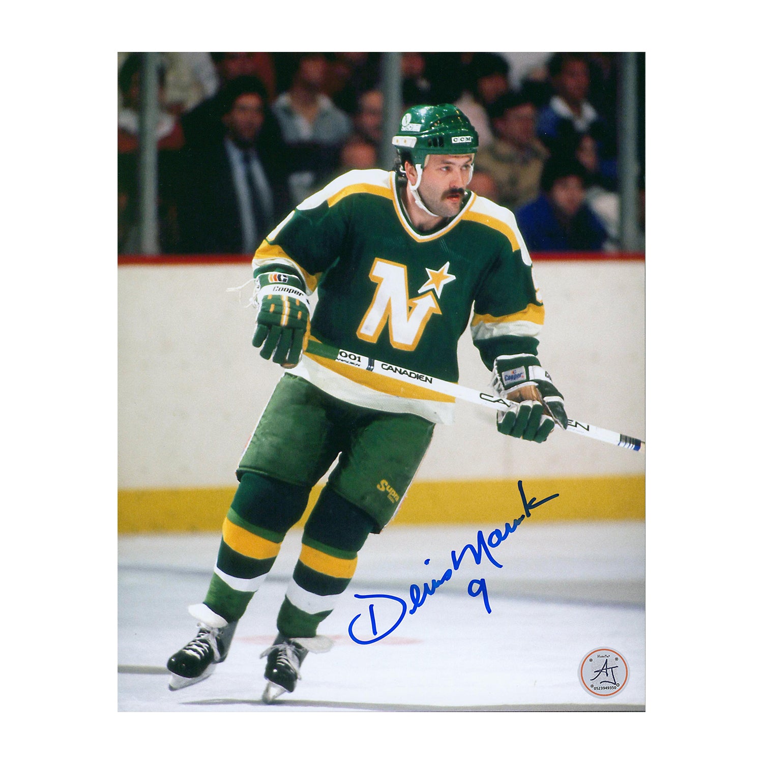AJ Sports | Dennis Maruk Autographed Minnesota North Stars 8x10 Photo