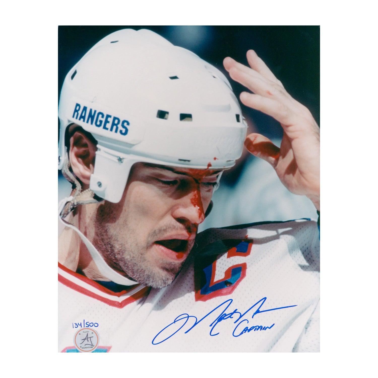 AJ Sports | Mark Messier Signed New York Rangers 8x10 Photo