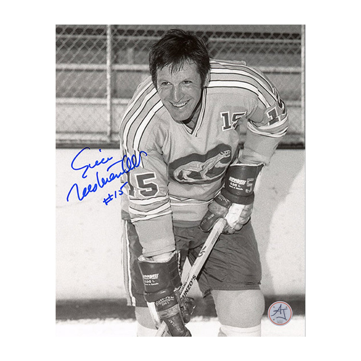 AJ Sports | Eric Nesterenko Autographed Chicago Cougars Portrait 8x10 Photo