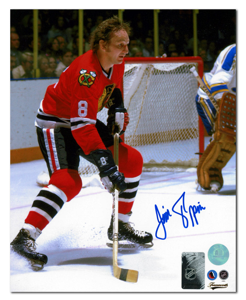AJ Sports | Jim Pappin Autographed Chicago Blackhawks 8x10 Photo