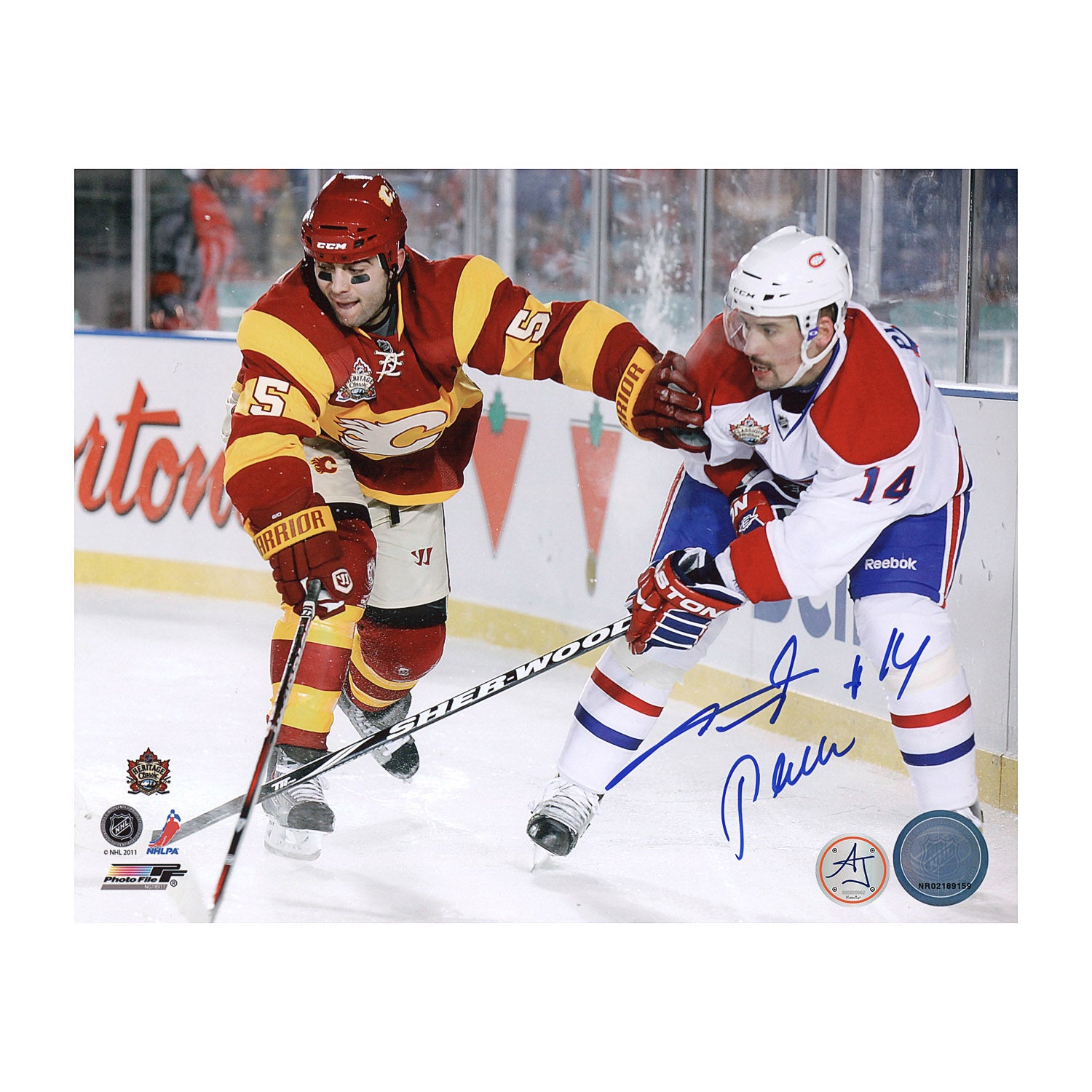 AJ Sports | Tomas Plekanec Autographed Montreal Canadiens Heritage