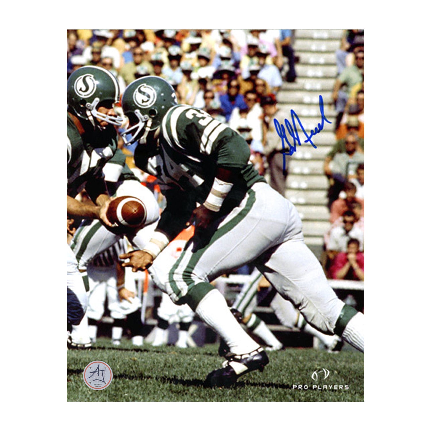 AJ Sports | George Reed Autographed Saskatchewan Roughriders