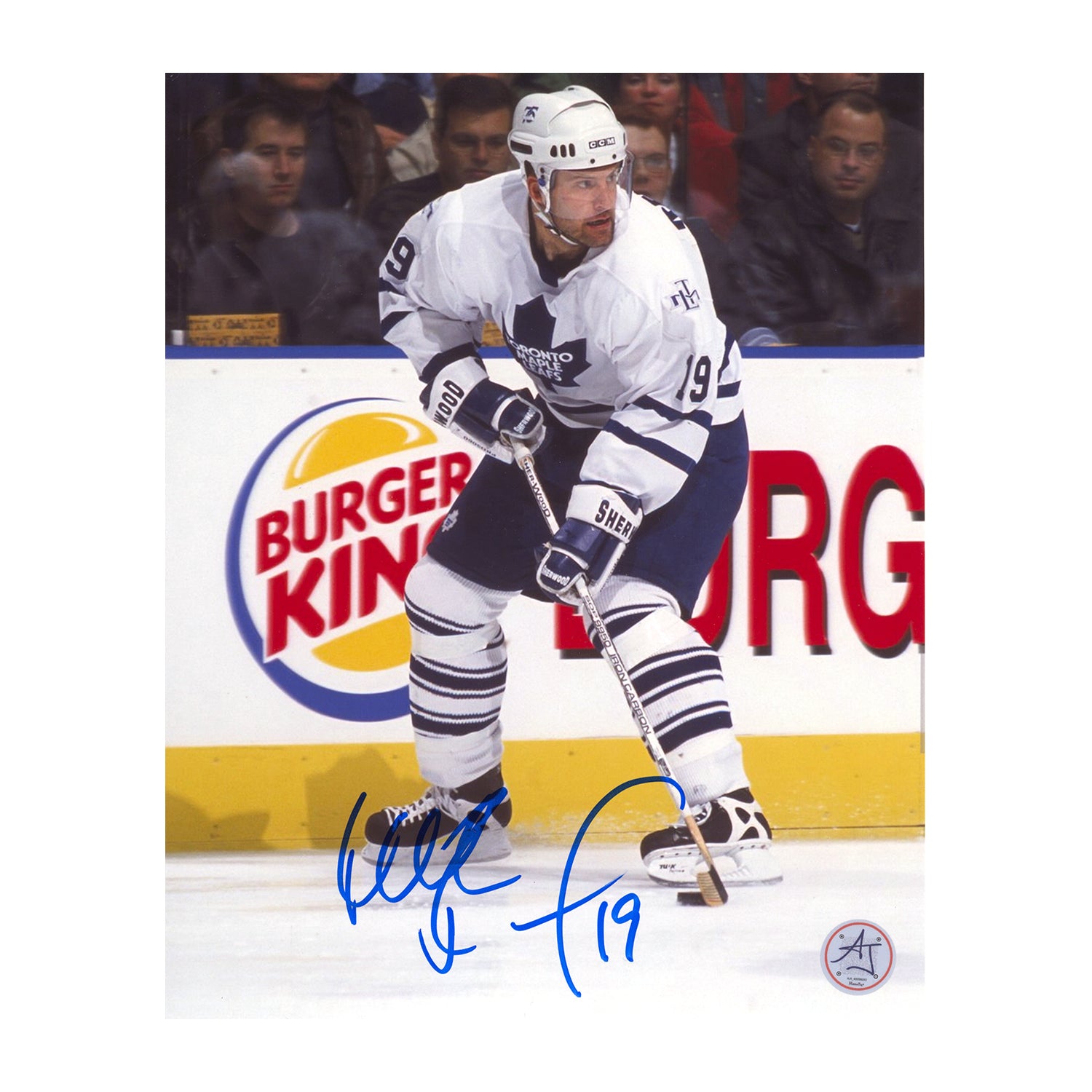 AJ Sports | Mikael Renberg Signed Toronto Maple Leafs 8x10 Photo