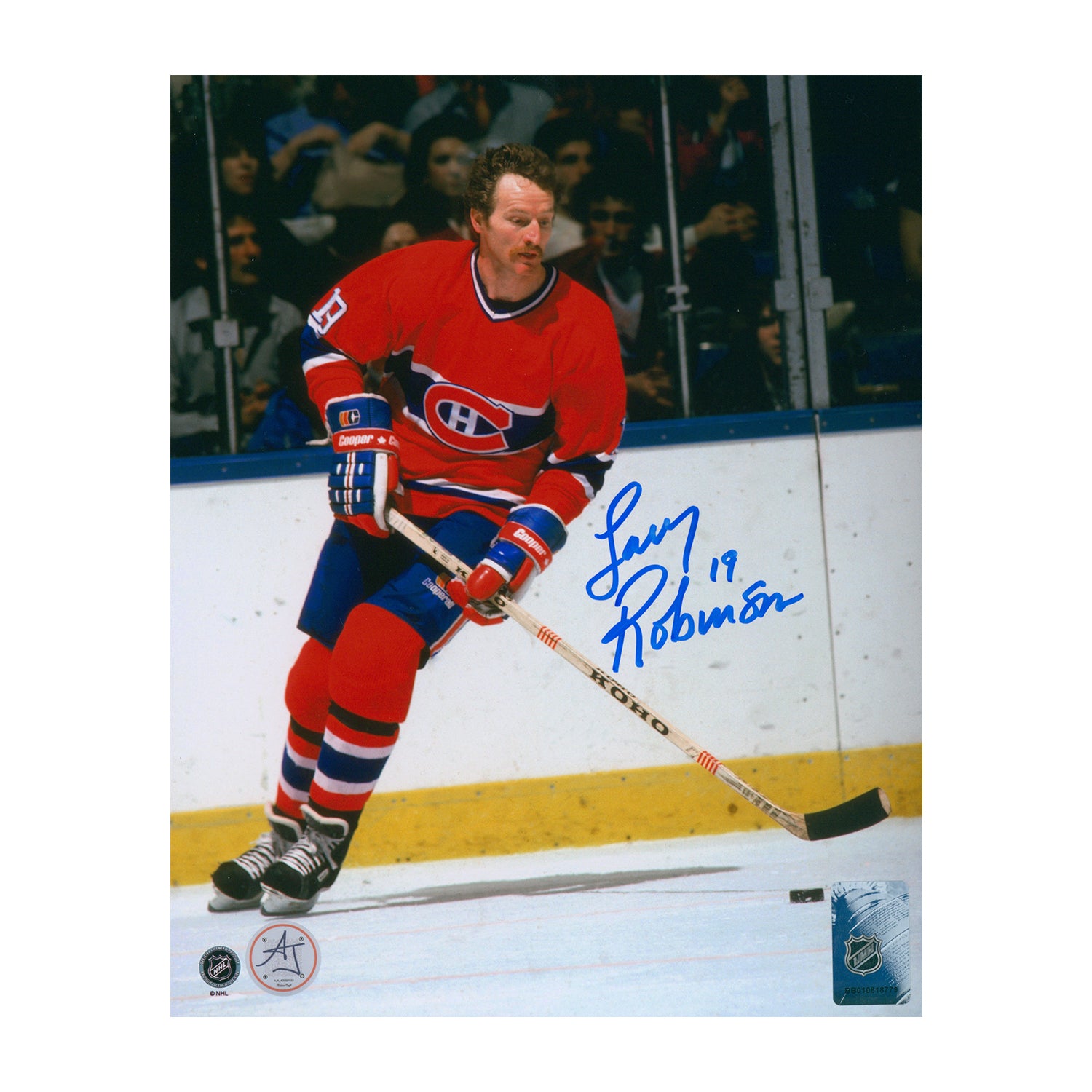 AJ Sports | Larry Robinson Autographed Montreal Canadiens Hockey