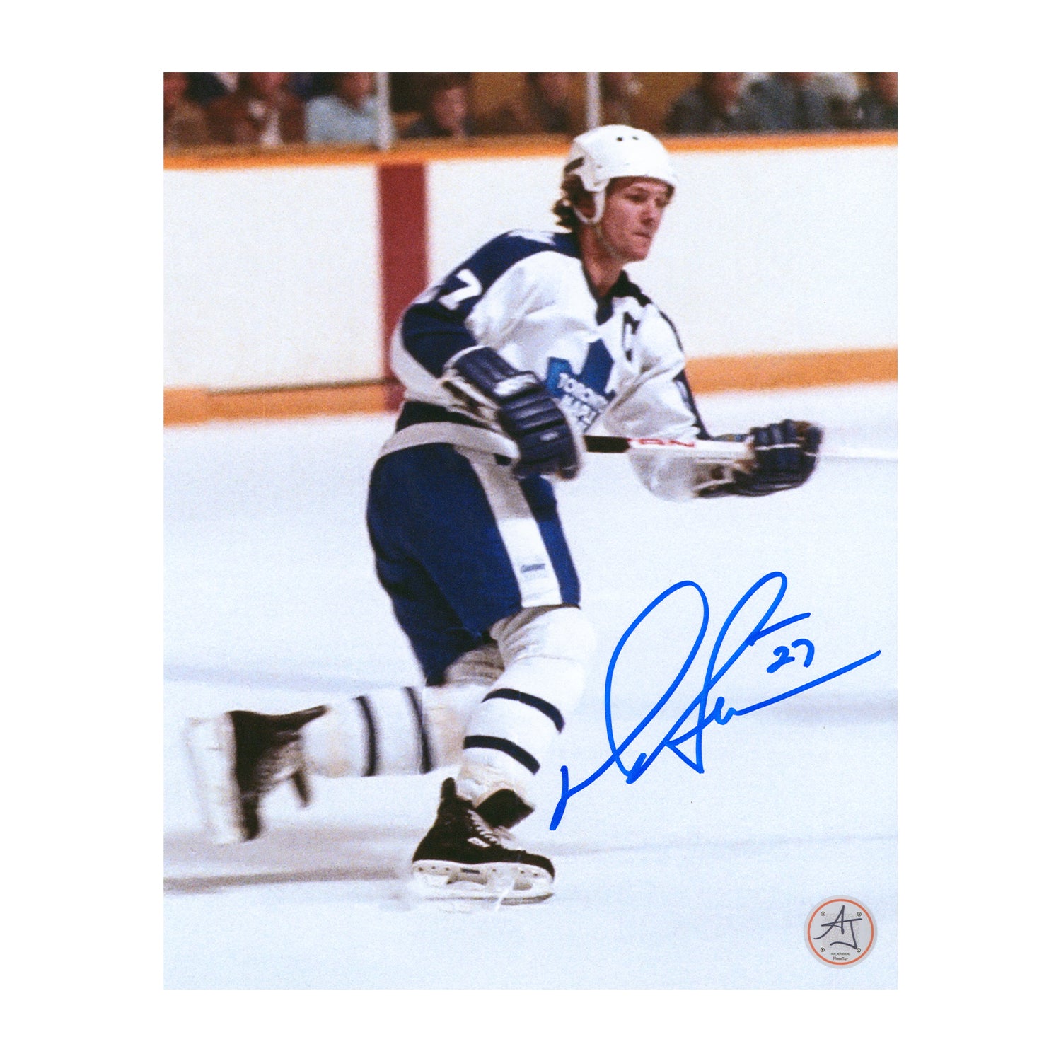 AJ Sports | Darryl Sittler Autographed Toronto Maple Leafs Home Ice 8x10 Photo
