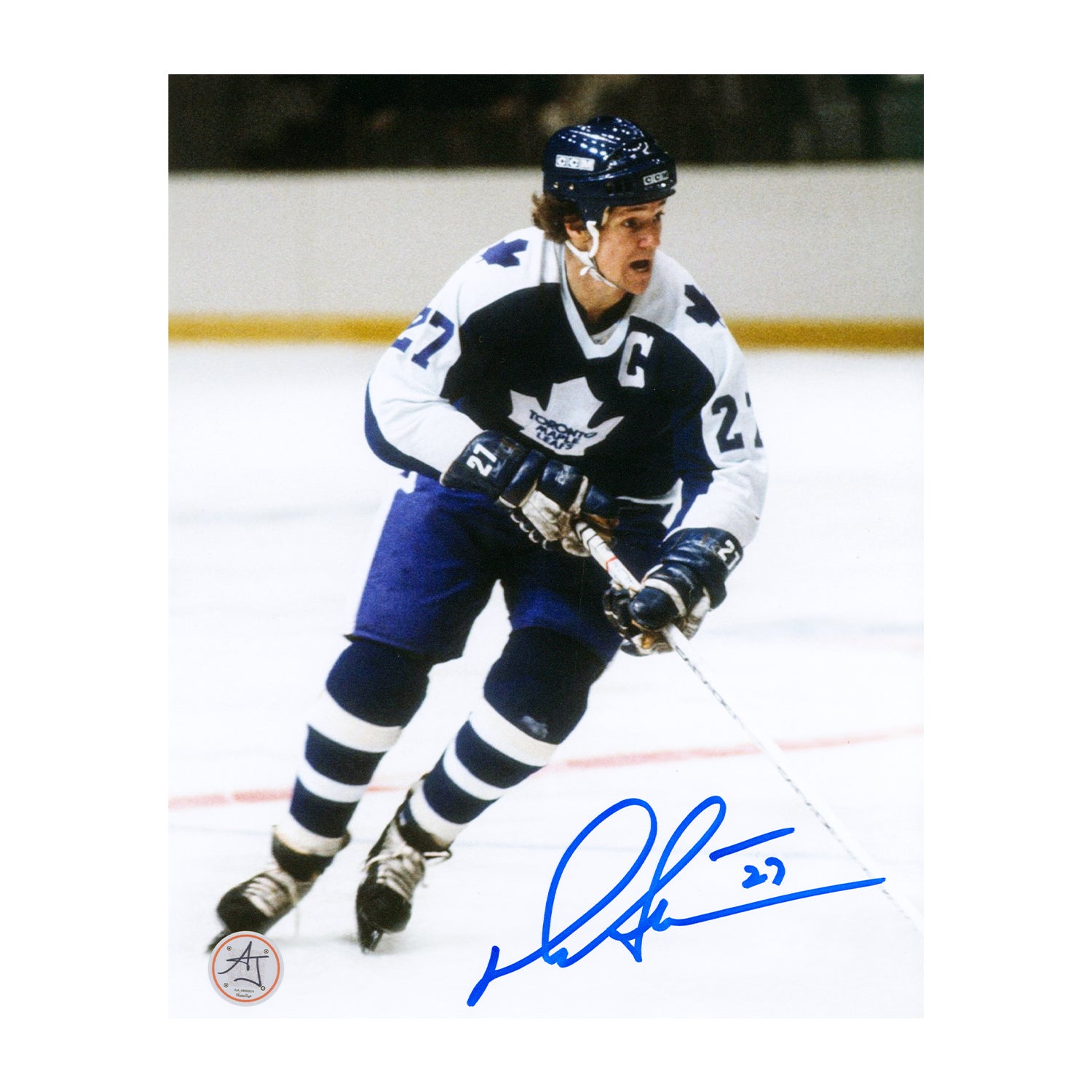 AJ Sports | Darryl Sittler Signed Toronto Maple Leafs Classic Hockey 8x10 Photo