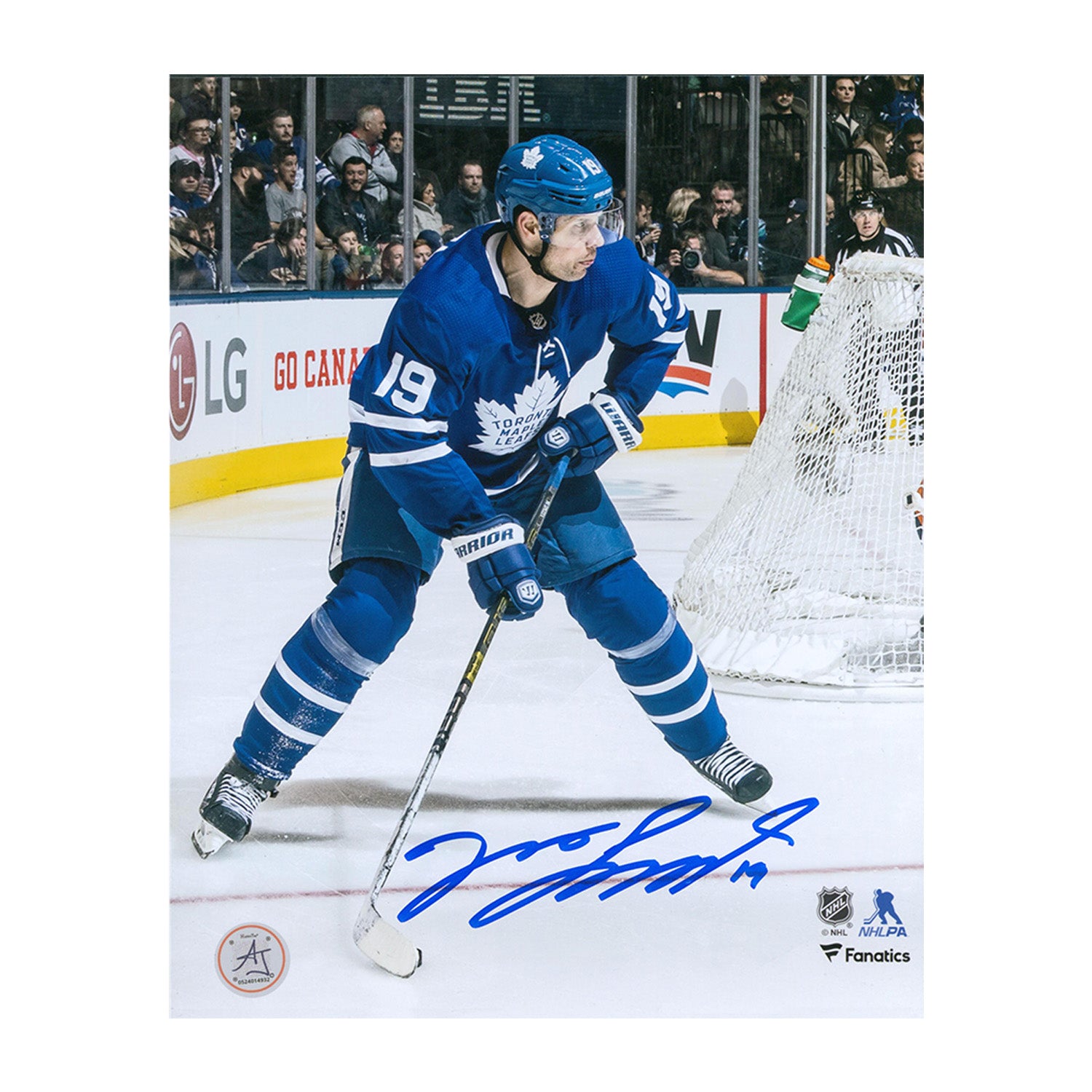 AJ Sports | Jason Spezza Autographed Toronto Maple Leafs Hockey 8x10 Photo