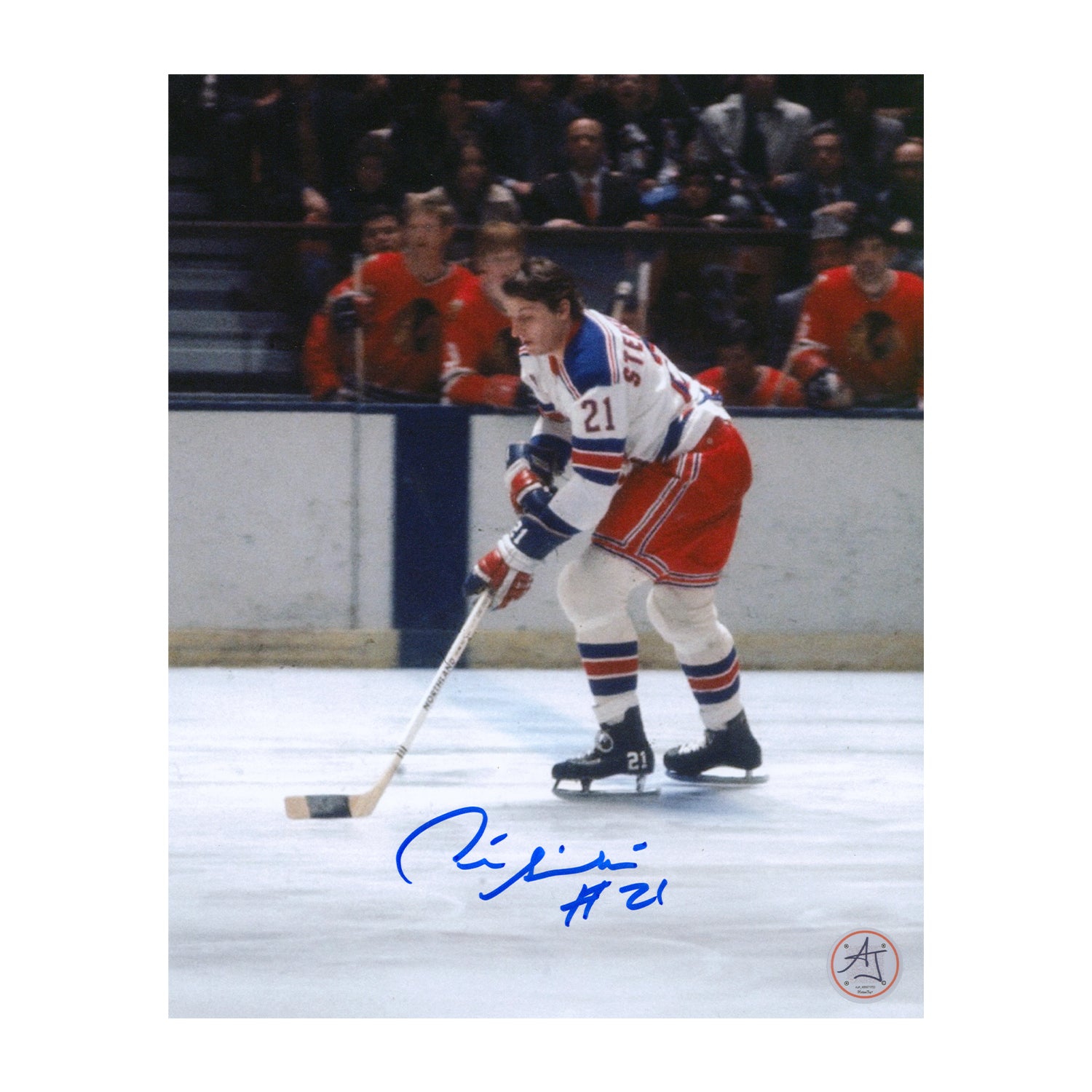 AJ Sports | Pete Stemkowski Signed New York Rangers Hockey 8x10 Photo
