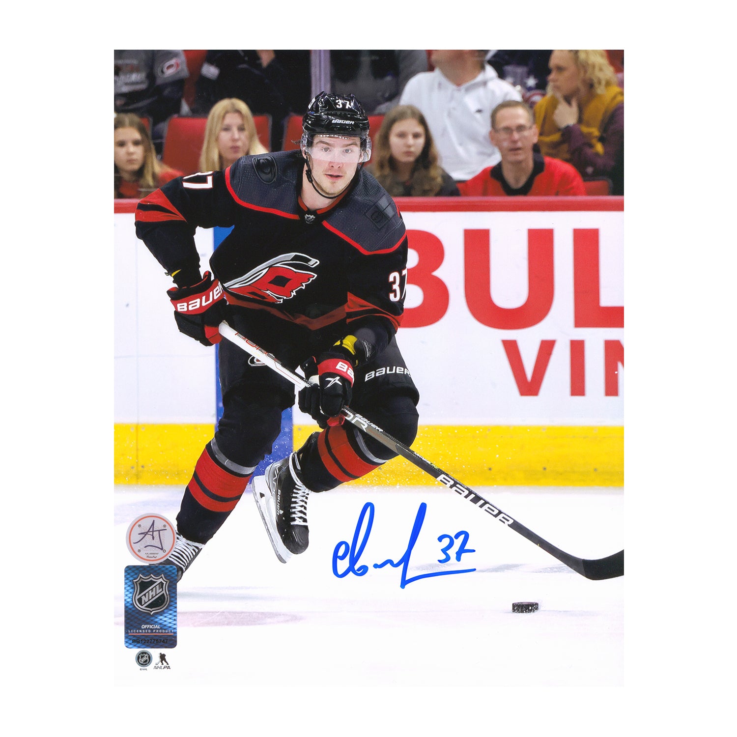 AJ Sports | Andrei Svechnikov Autographed Carolina Hurricanes Hockey 8x10 Photo