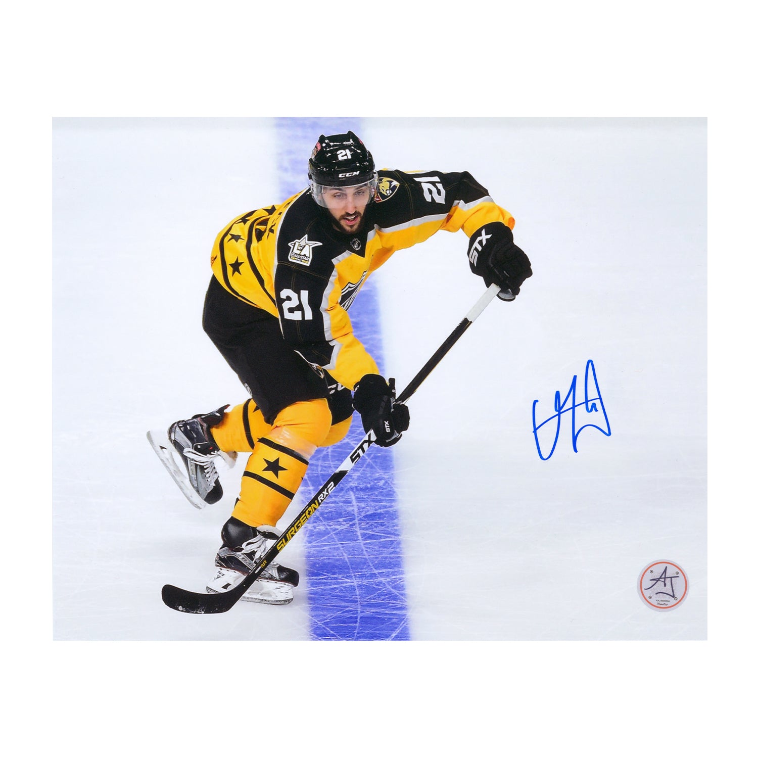 AJ Sports | Vincent Trocheck Autographed 2017 All-Star Game 8x10 Photo