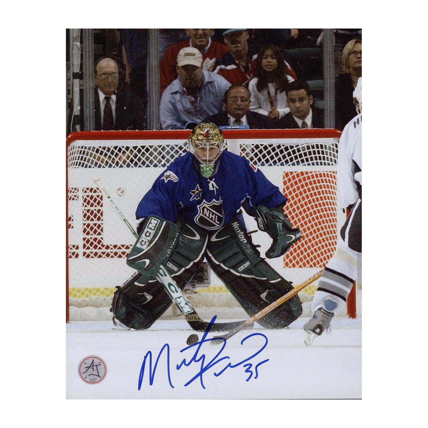 AJ Sports | Marty Turco Autographed All-Star Game 8x10 Photo
