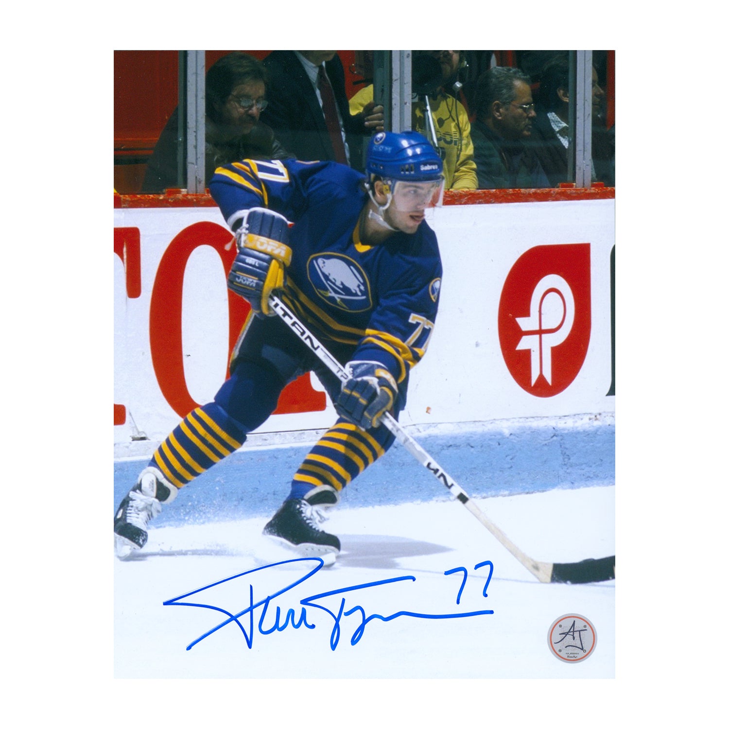 AJ Sports | Pierre Turgeon Autographed Buffalo Sabres Legend 8x10 Photo