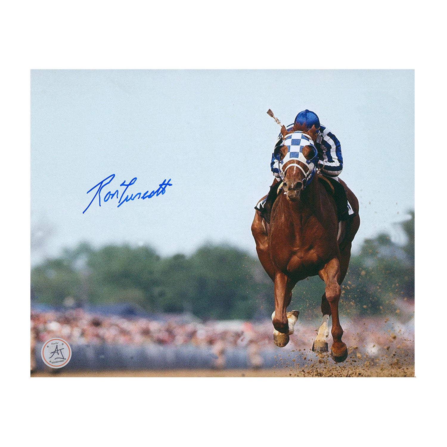 AJ Sports | Ron Turcotte Signed Secretariat Kentucky Derby Racing 8x10 Photo