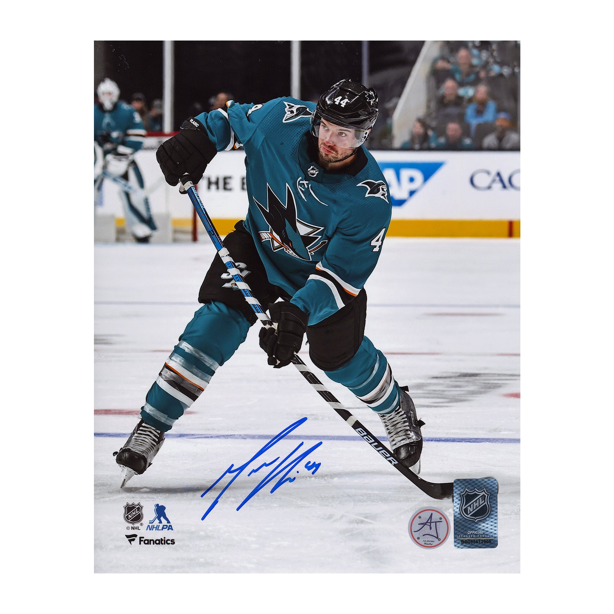 AJ Sports | Marc-Edouard Vlasic Signed San Jose Sharks 8x10 Photo