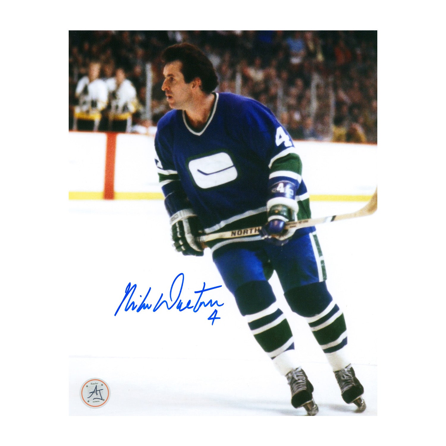 AJ Sports | Mike Walton Autographed Vancouver Canucks Hockey 8x10 Photo
