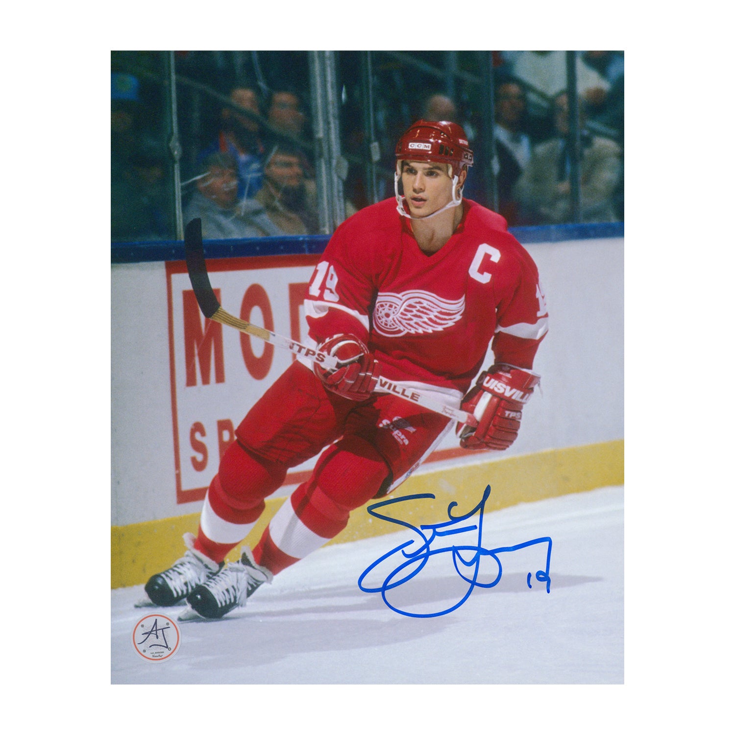 AJ Sports | Steve Yzerman Autographed Detroit Red Wings Hockey