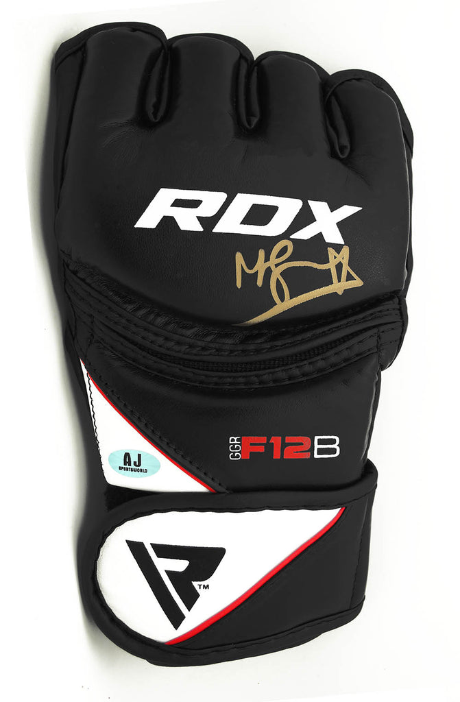 Michael Bisping UFC Autographed RDX Training Model MMA Glove | AJ Sports.
