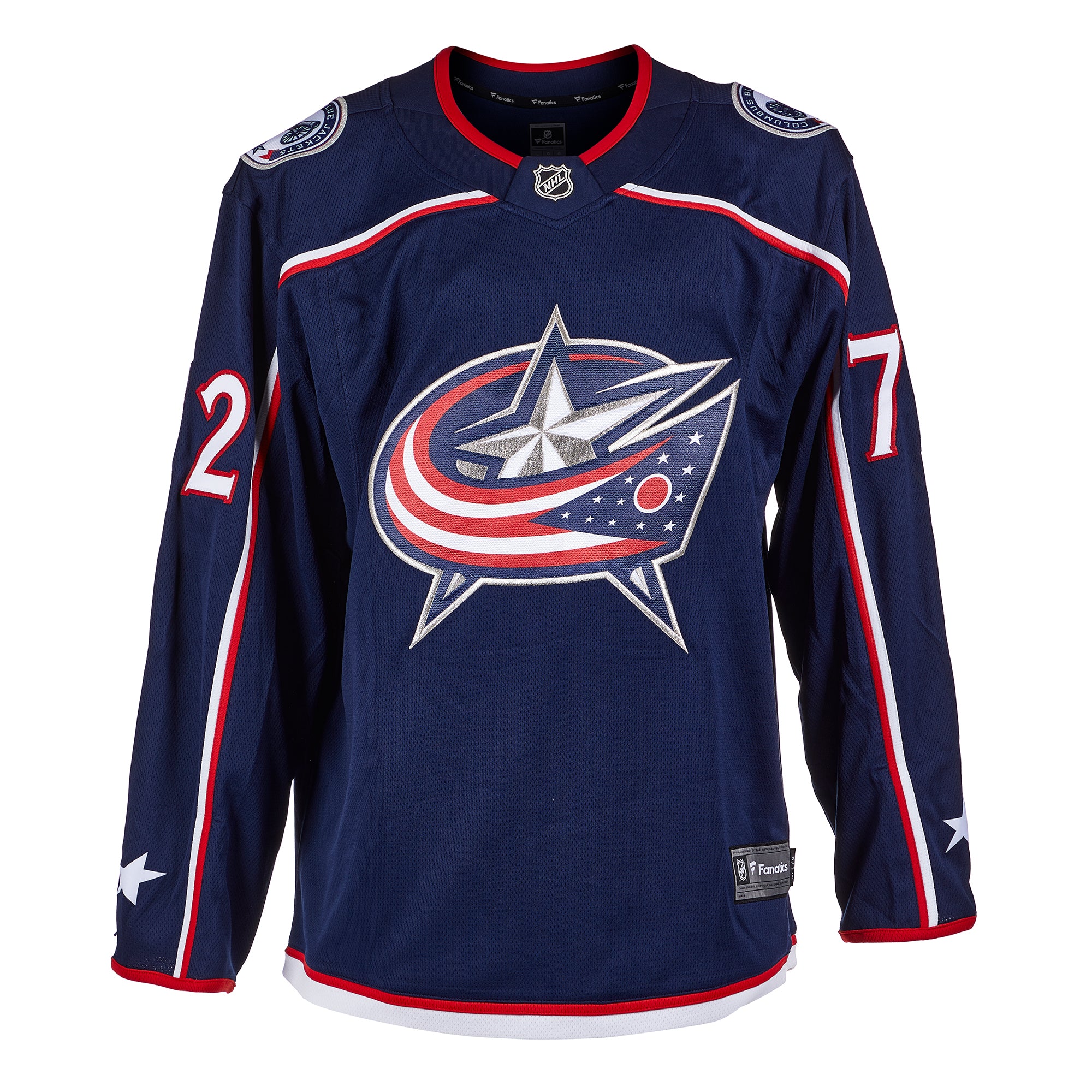 Sergei Bobrovsky Columbus Blue Jackets Autographed Fanatics Jersey | AJ Sports.