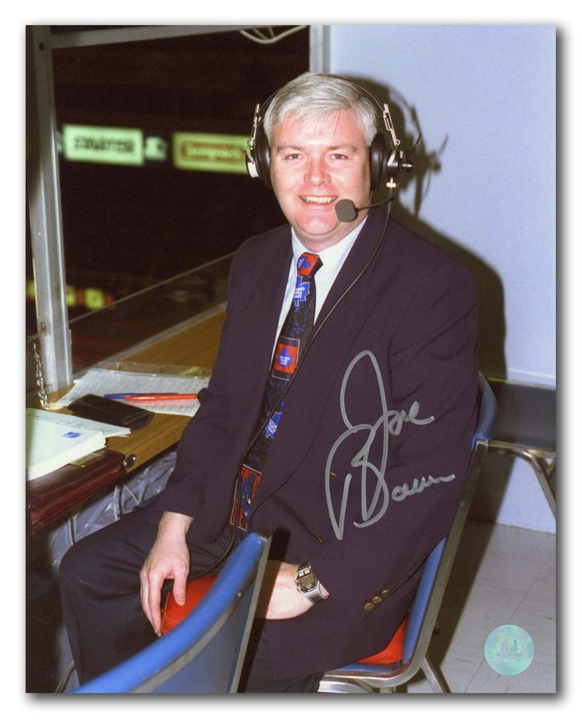 Joe Bowen Toronto Maple Leafs Autographed Broadcaster 8x10 Photo | AJ Sports.