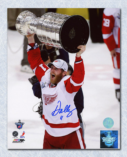 Daniel Cleary Detroit Red Wings Autographed Stanley Cup 8x10 Photo | AJ Sports.